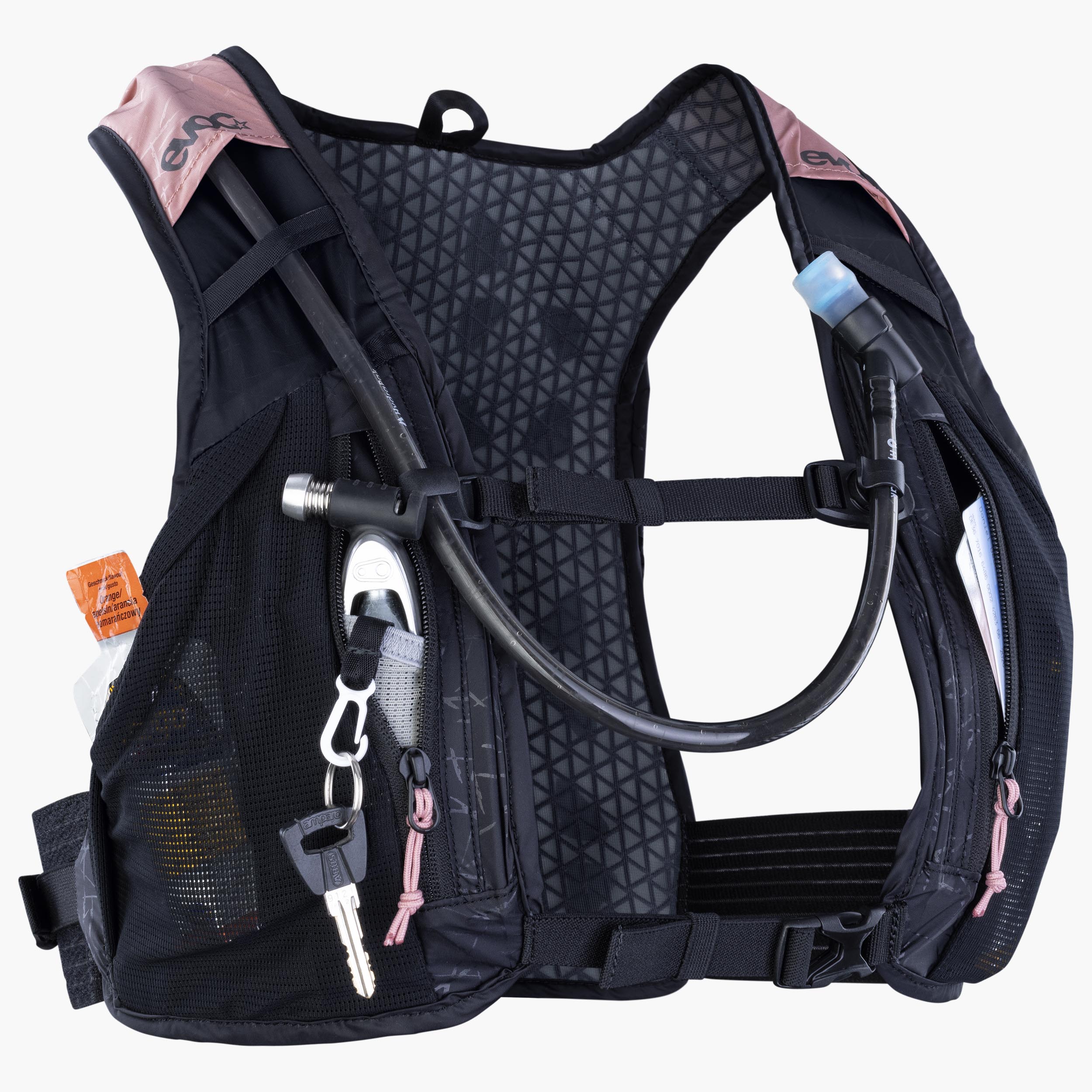 #Colour_dusty pink - black