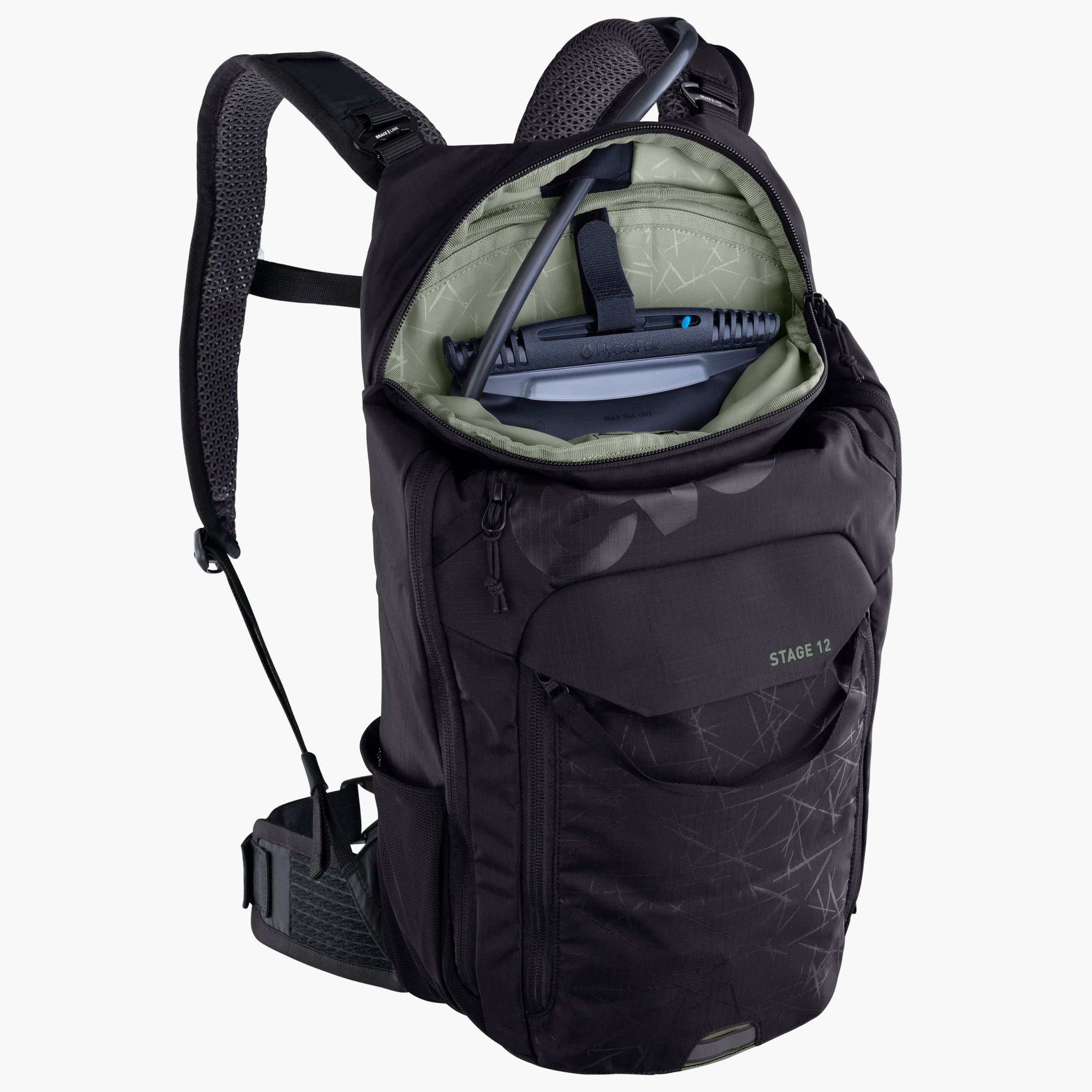 fahrradrucksack belüftung STAGE 12