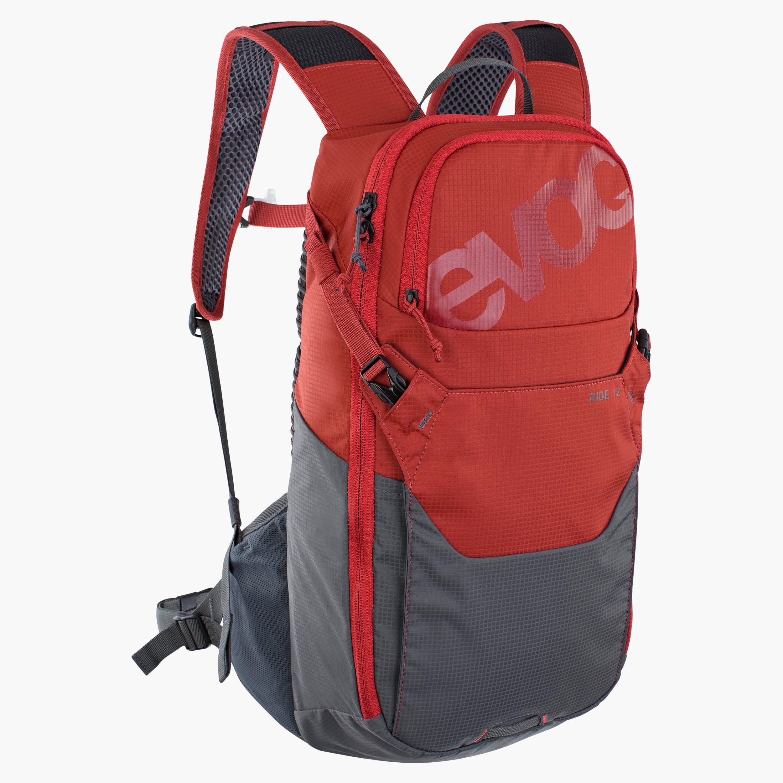 #Colour_chili red - carbon grey