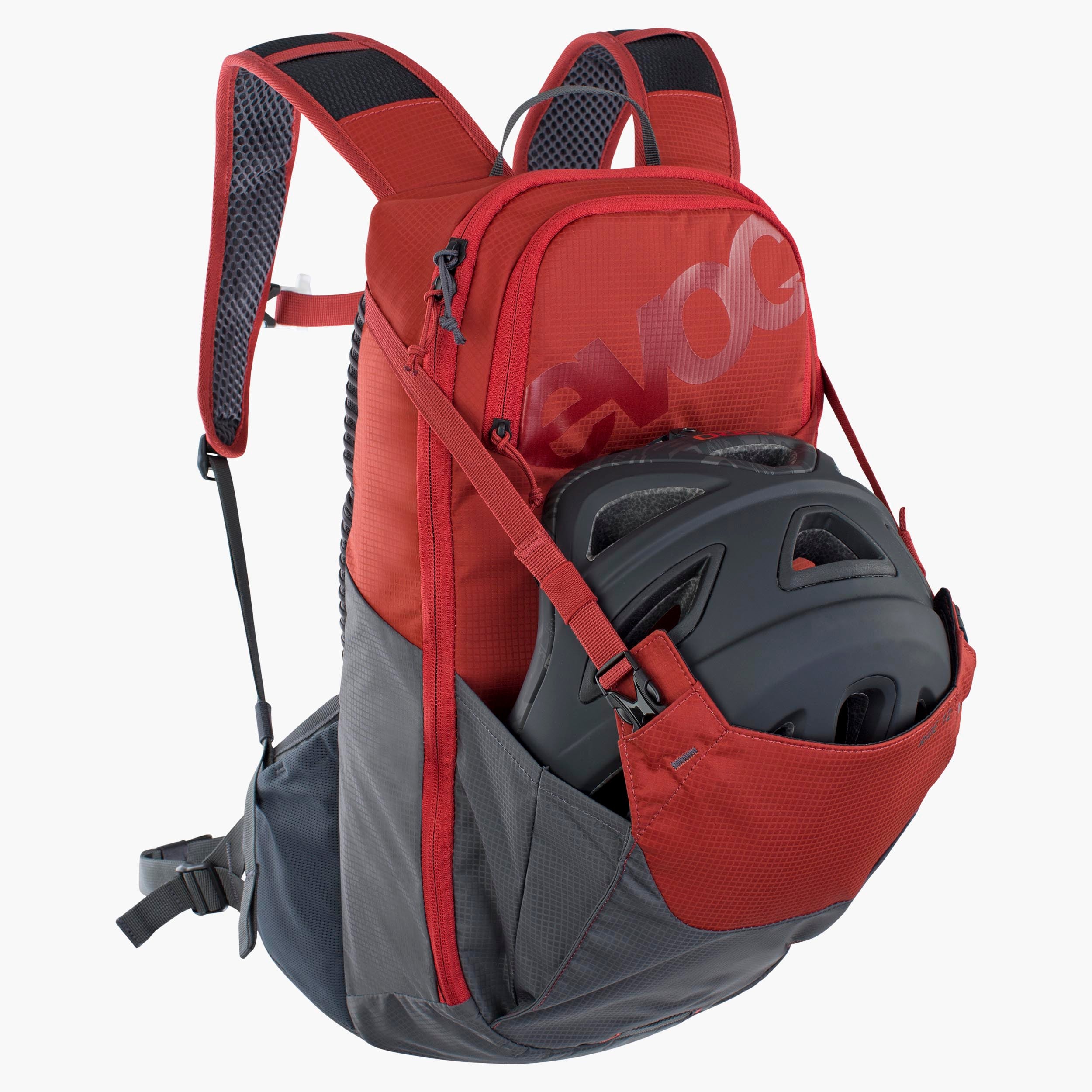 #Colour_chili red - carbon grey