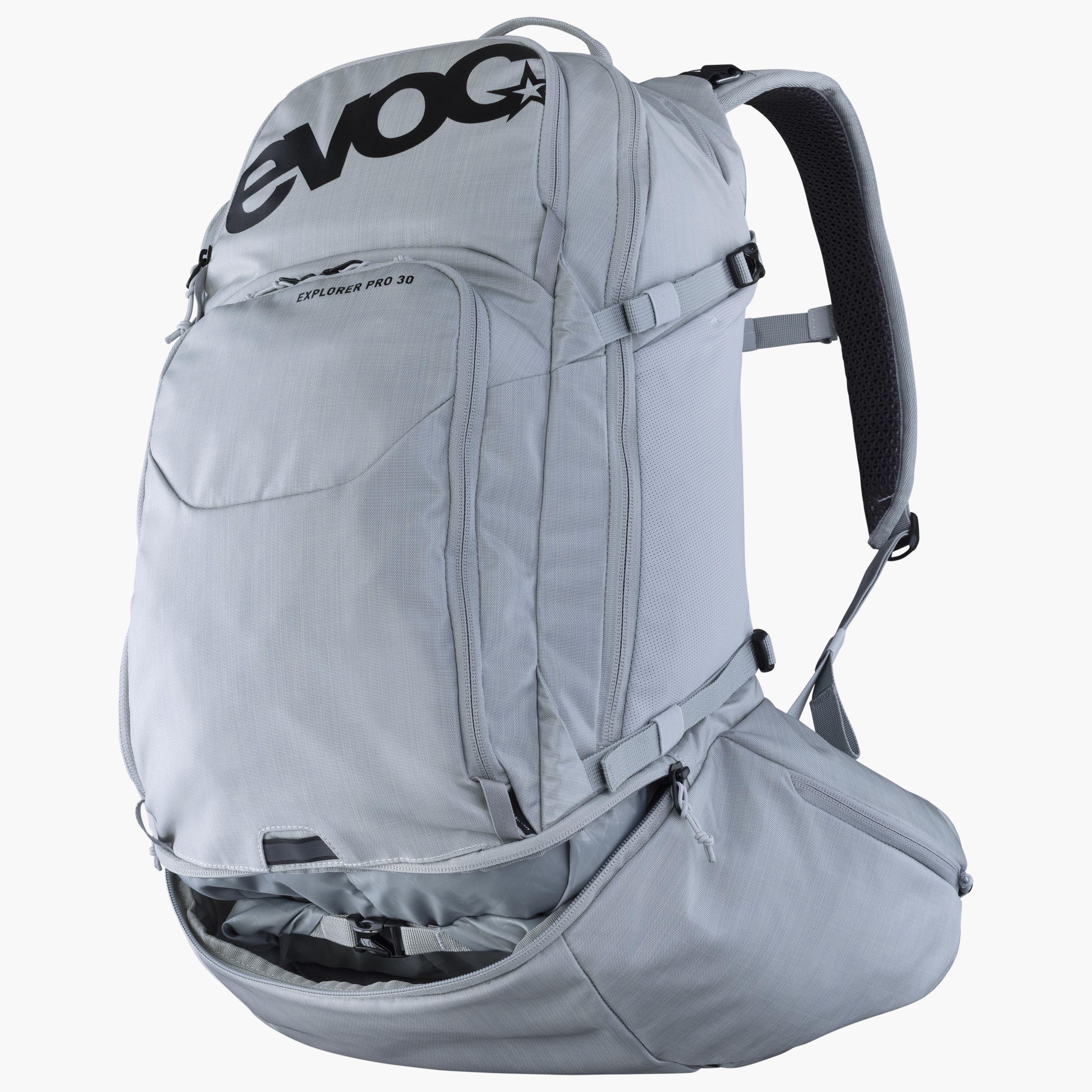 EXPLORER PRO 30 - Voll ausgestatteter MTB Transalp Rucksack mit optimaler Belüftung