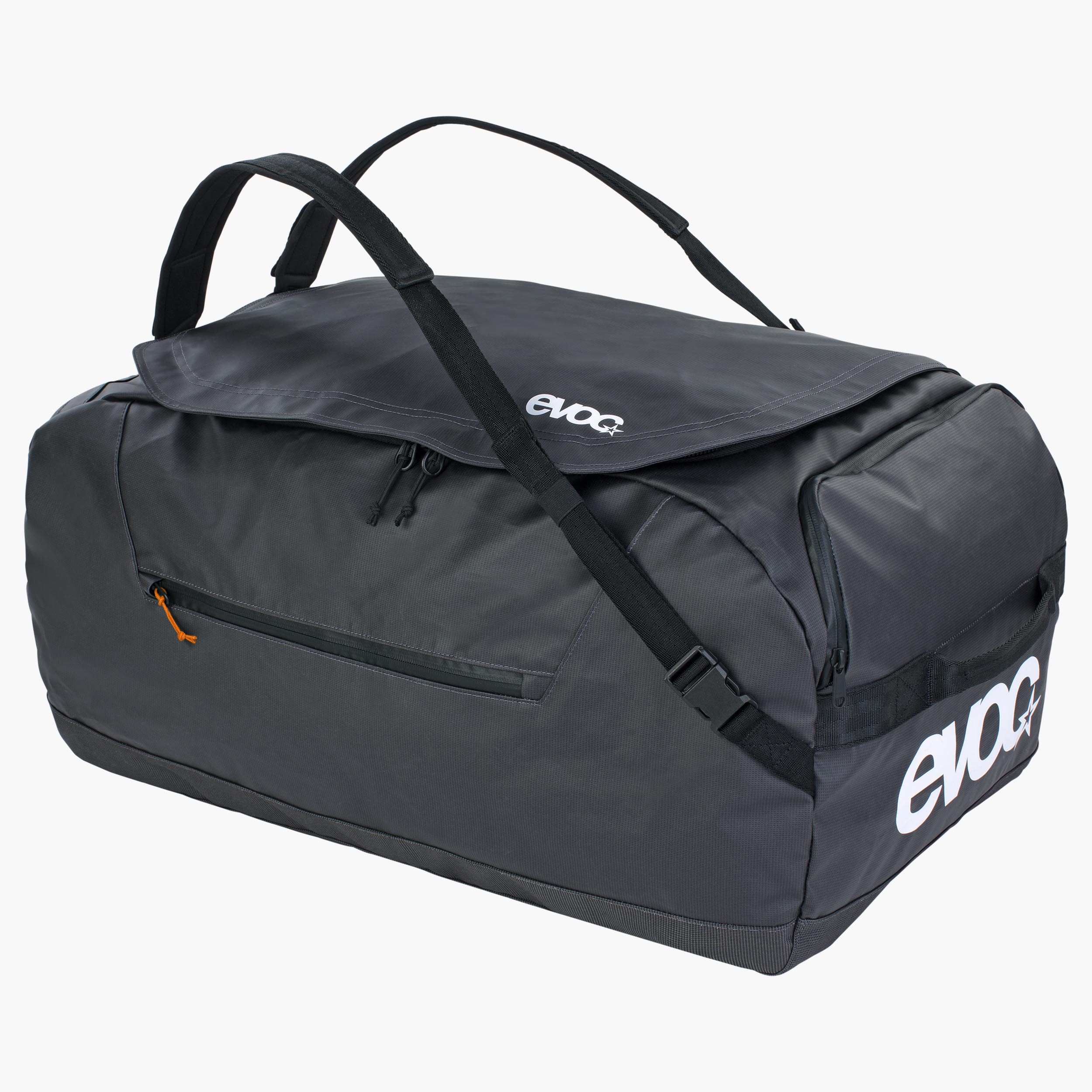 DUFFLE BAG 100 - Geräumige, sehr robuste und wasserresistente Reisetasche mit abnehmbaren Rucksack-Tragegurten