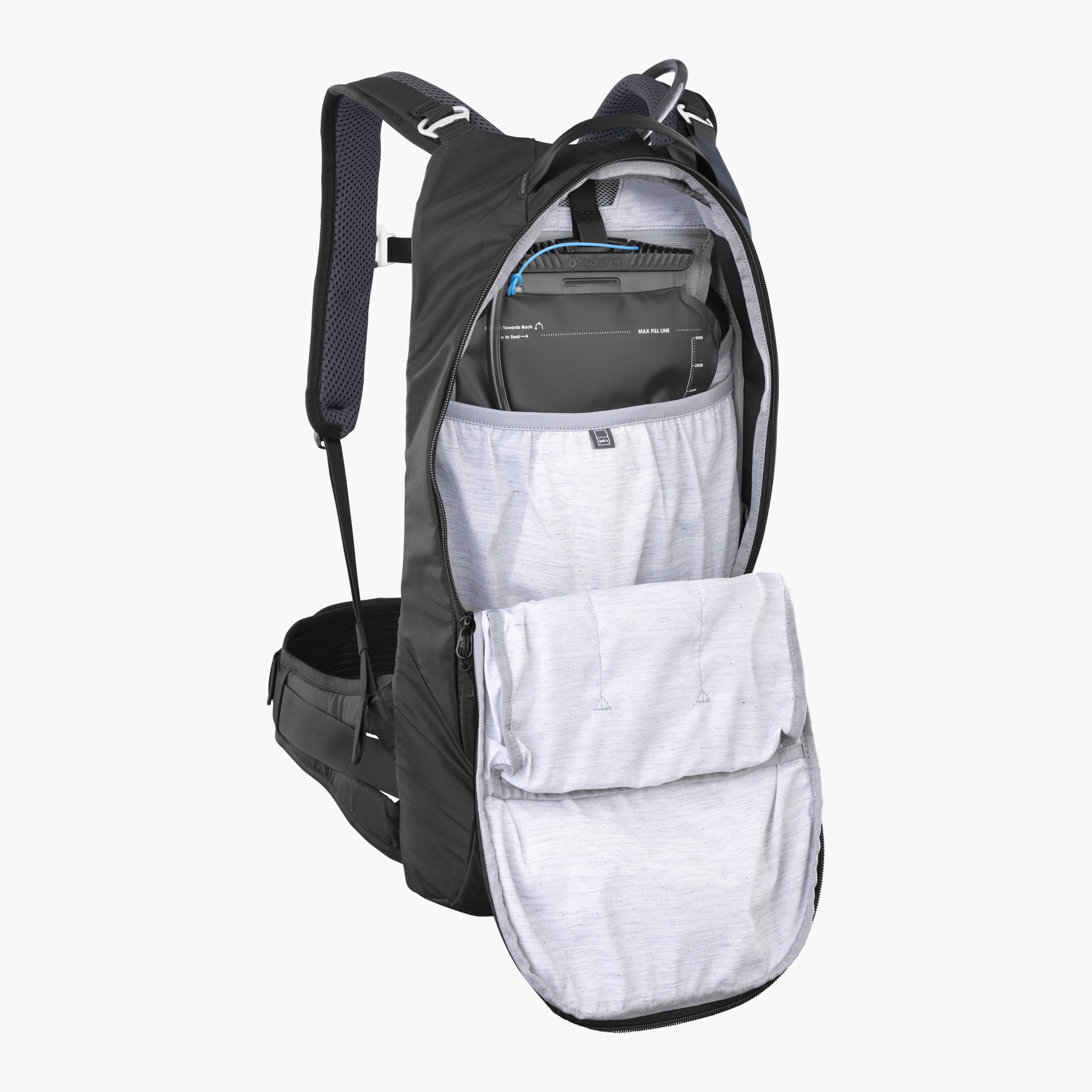 TRAIL PRO BLACKLINE 10 - Very compact mountain bike protector backpack for ambitious trail riding