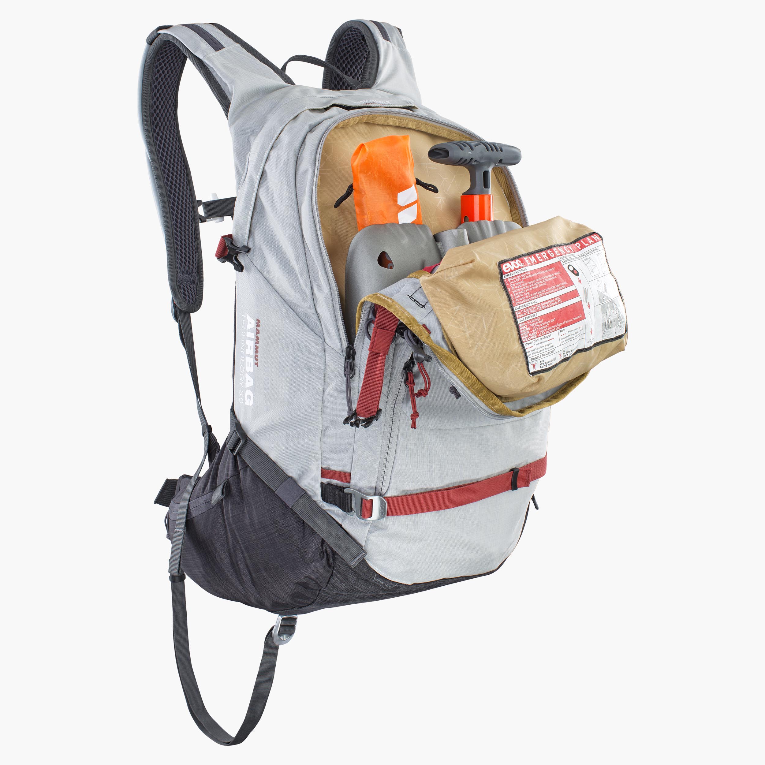 LINE R.A.S. 30 - Comfortable freeride backpack compatible with MAMMUT R.A.S. avalanche airbag