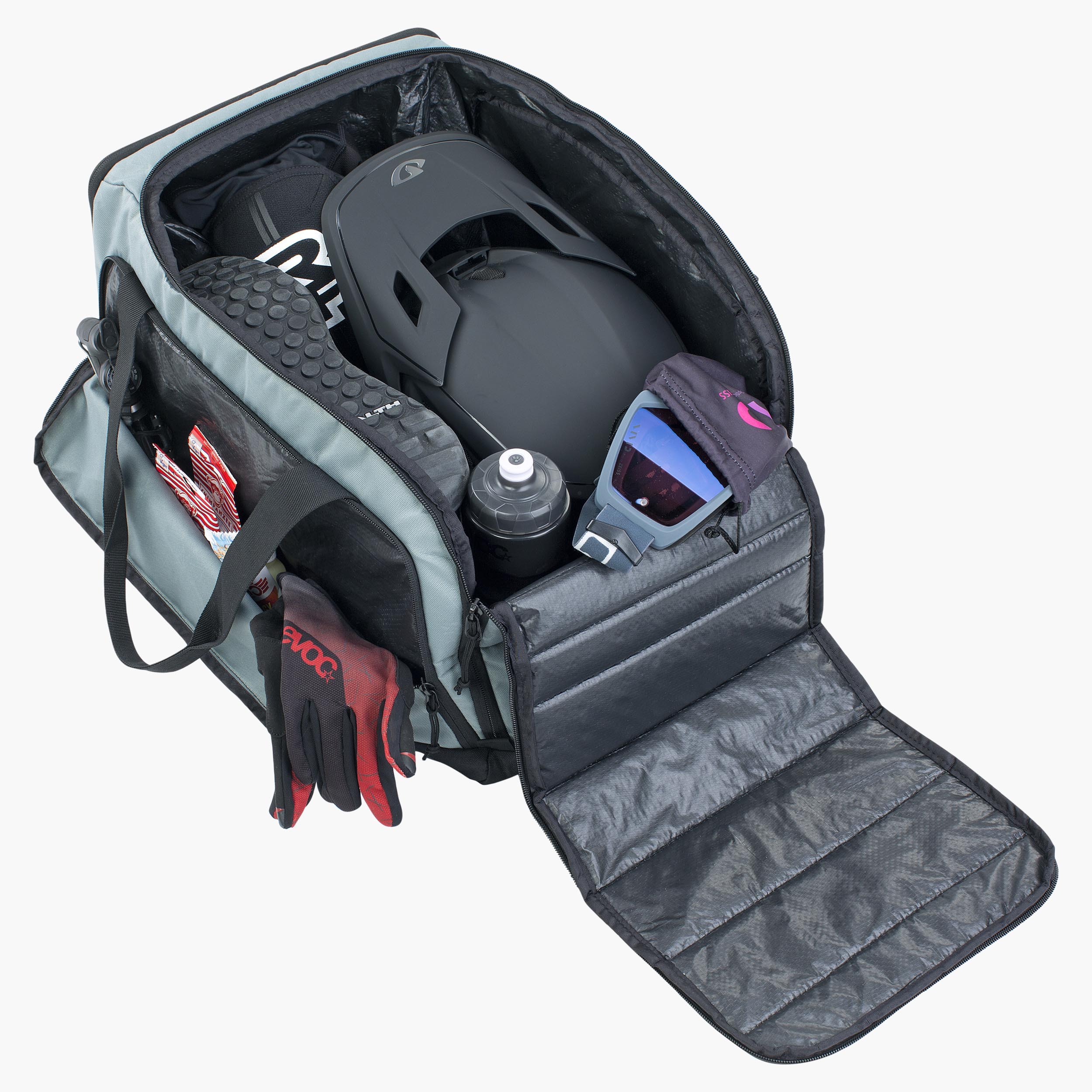 GEAR BAG 35 - Stabile, individuell unterteilbare Material-Tasche für Schnee-oder Bike-Abenteuer