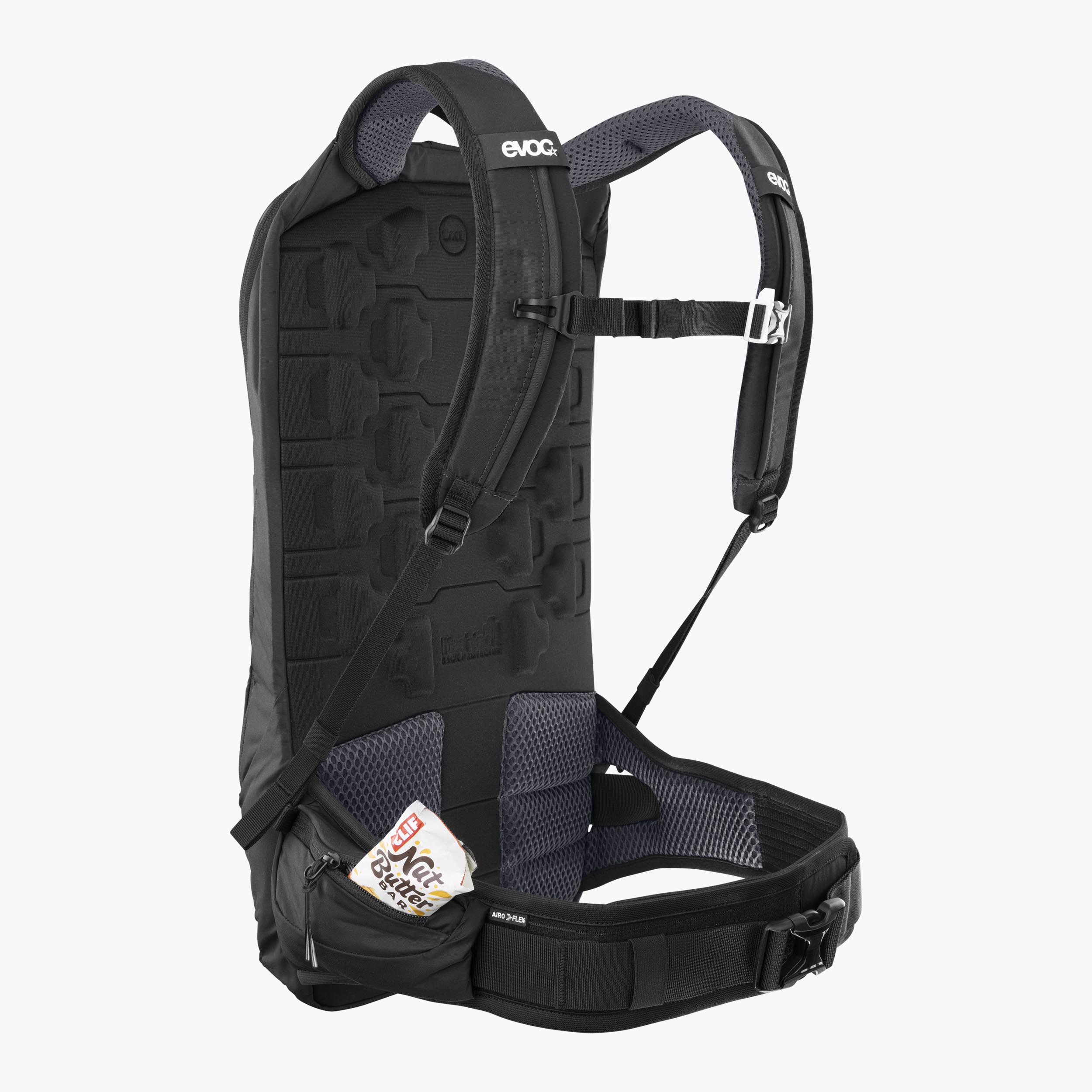 Mountain bike backpack with back protector sale