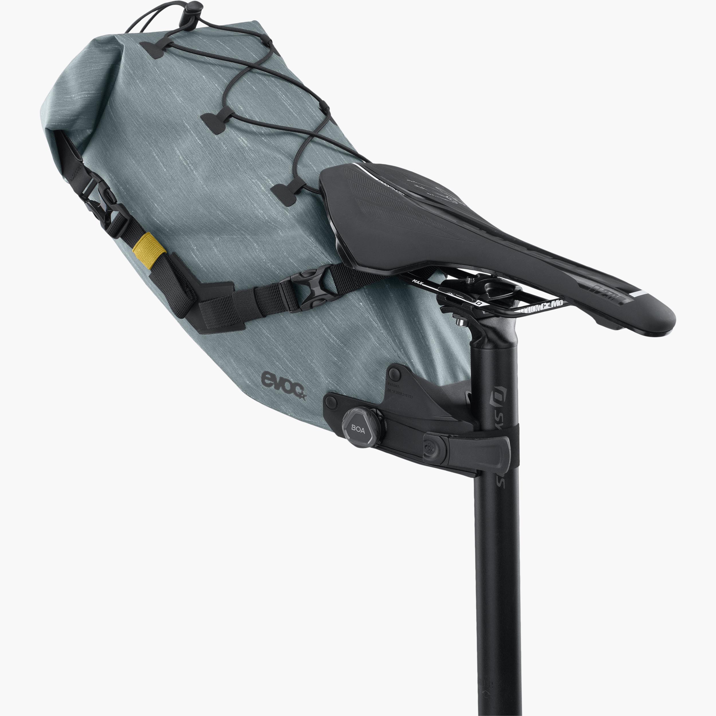 SEAT PACK BOA WP 6 - Fully waterproof saddle bag with adjustable volume