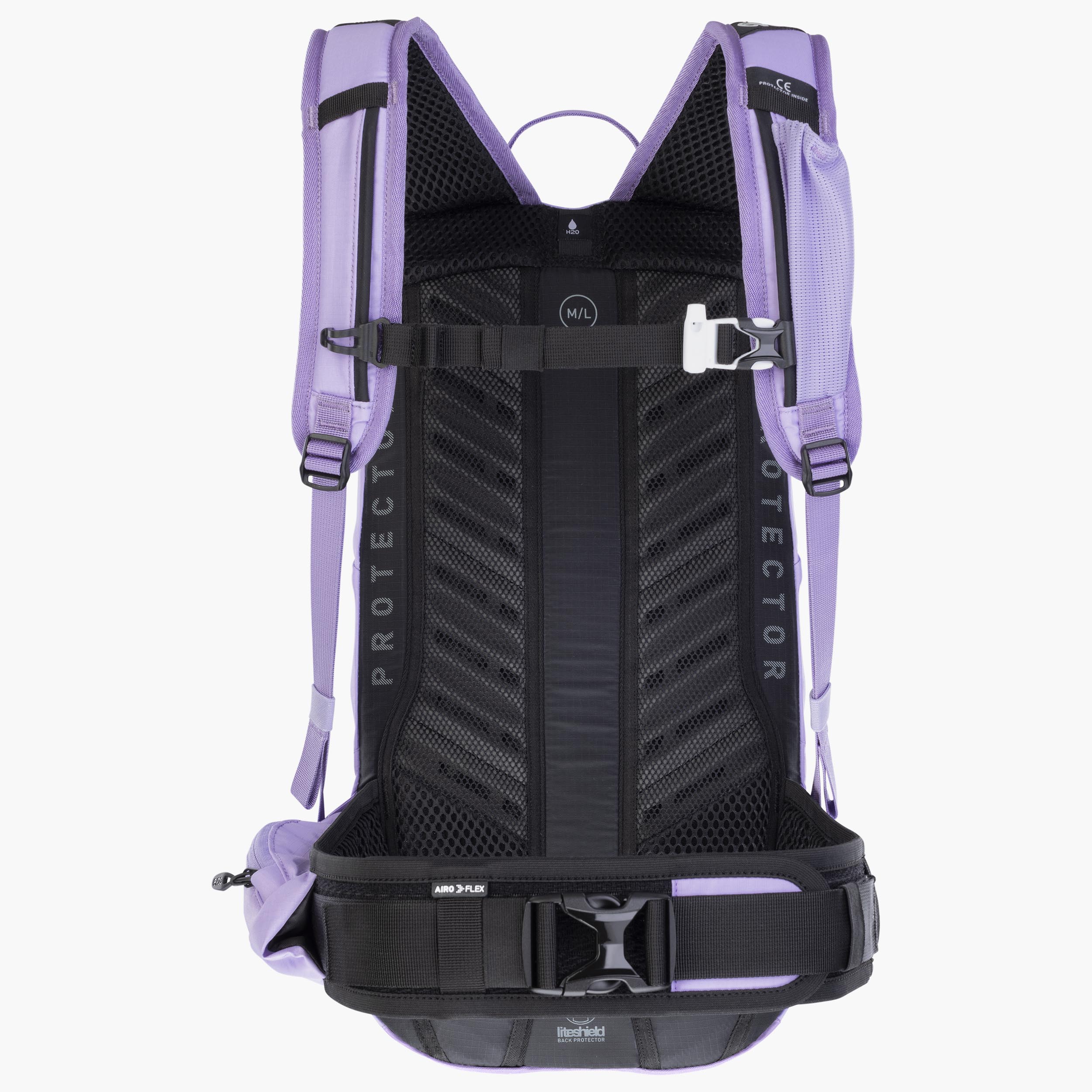 FR LITE RACE 10 - Very light and compact protector backpack optimised for enduro races