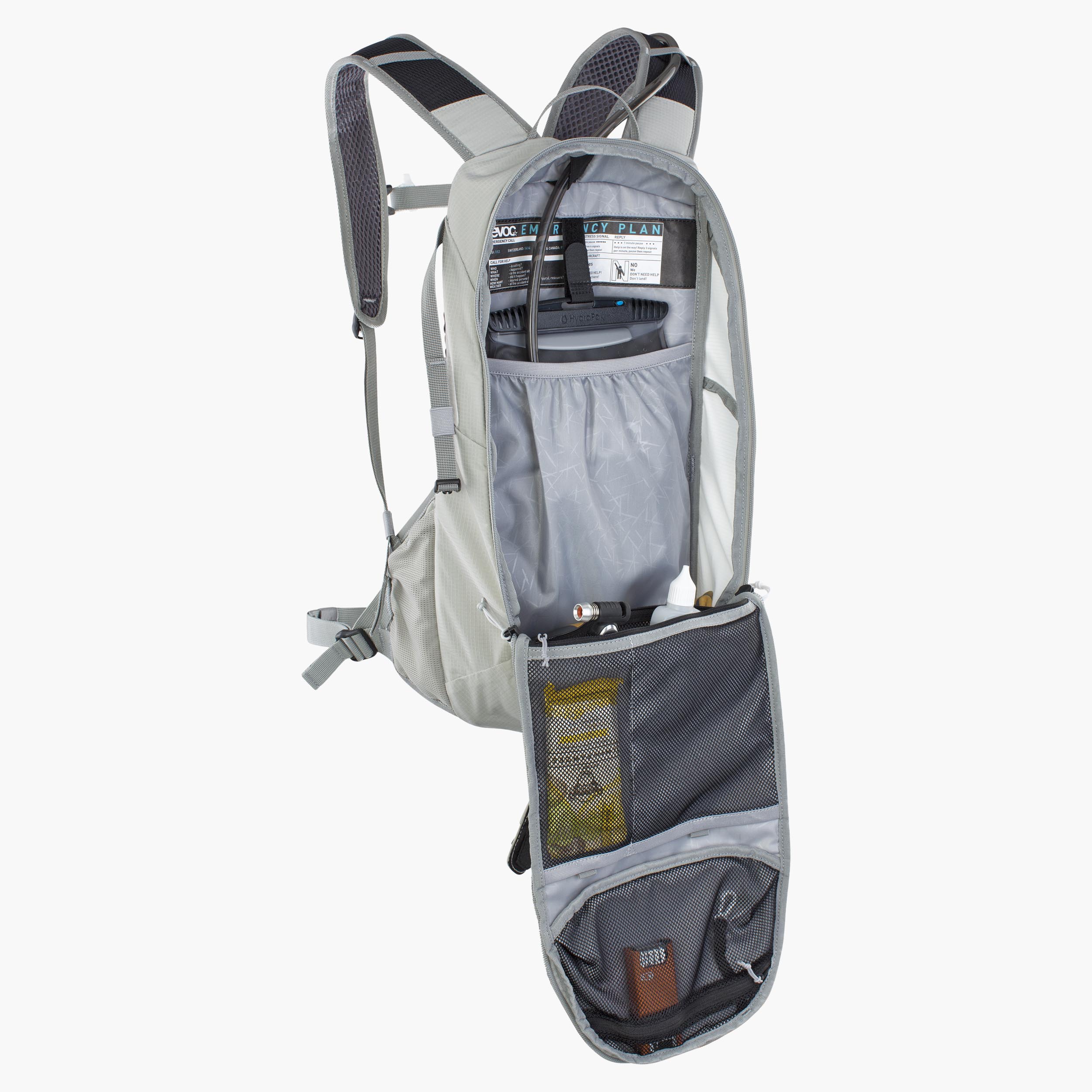 RIDE 12 + HYDRATION BLADDER 2 - Vielseitiger Rucksack mit perfektem Halt, komfortablem Stauraum inklusive Trinkblase