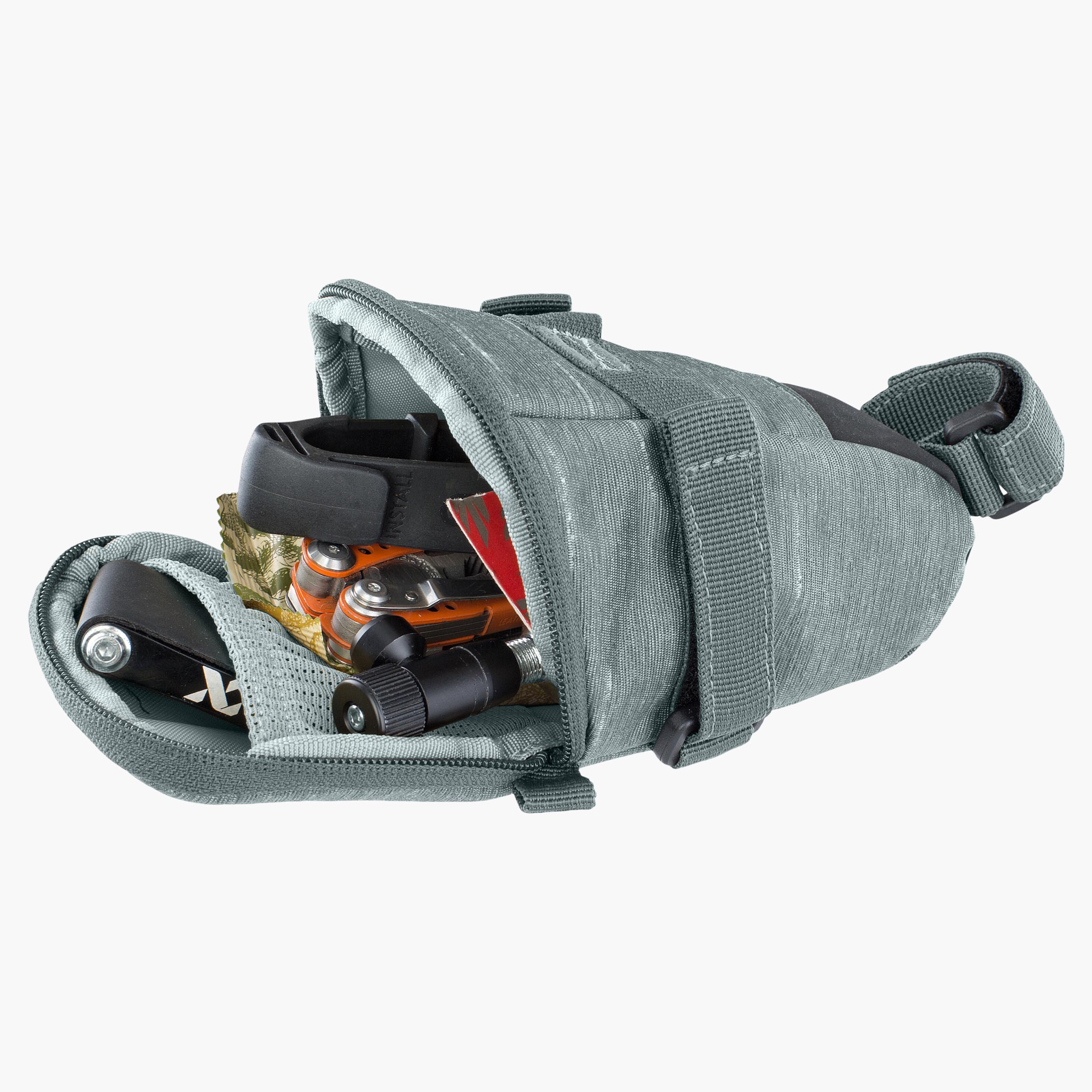 SEAT BAG TOUR - Lightweight, water-resistant saddle bag for tools and a spare inner tube