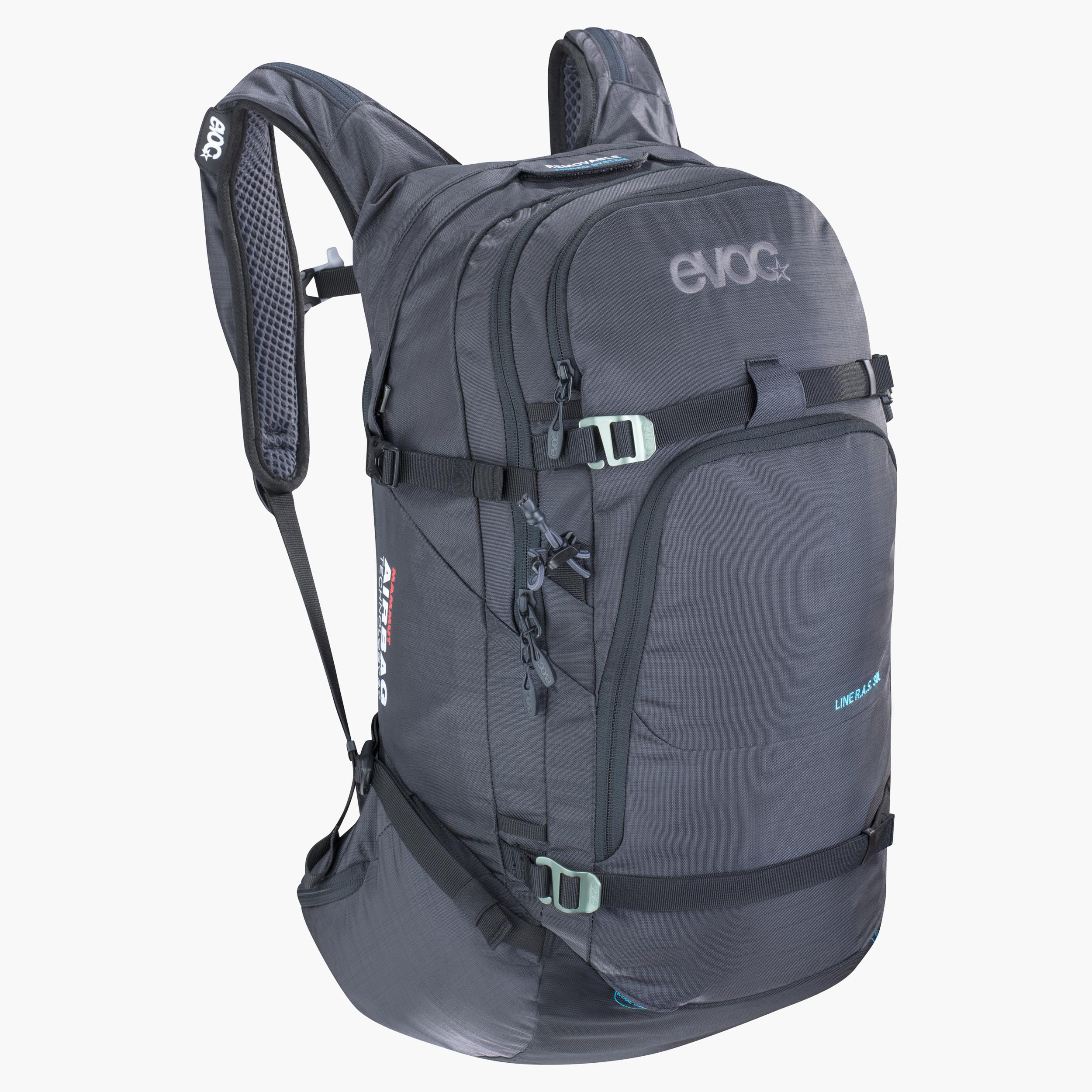 LINE R.A.S. 30 - Comfortable freeride backpack compatible with MAMMUT R.A.S. avalanche airbag