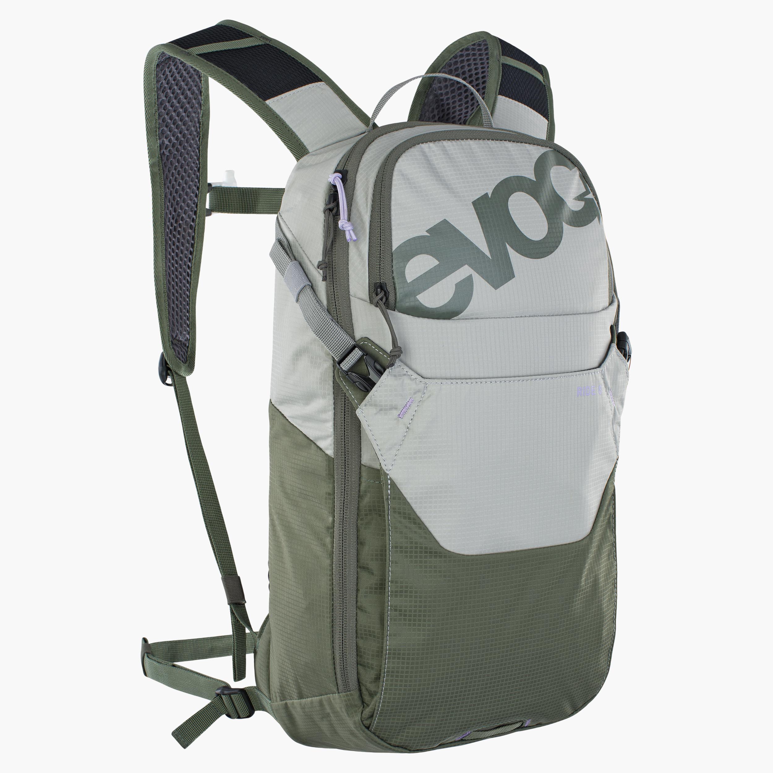 RIDE 8 + HYDRATION BLADDER 2 - Well-ventilated, allround backpack with hydration bladder included