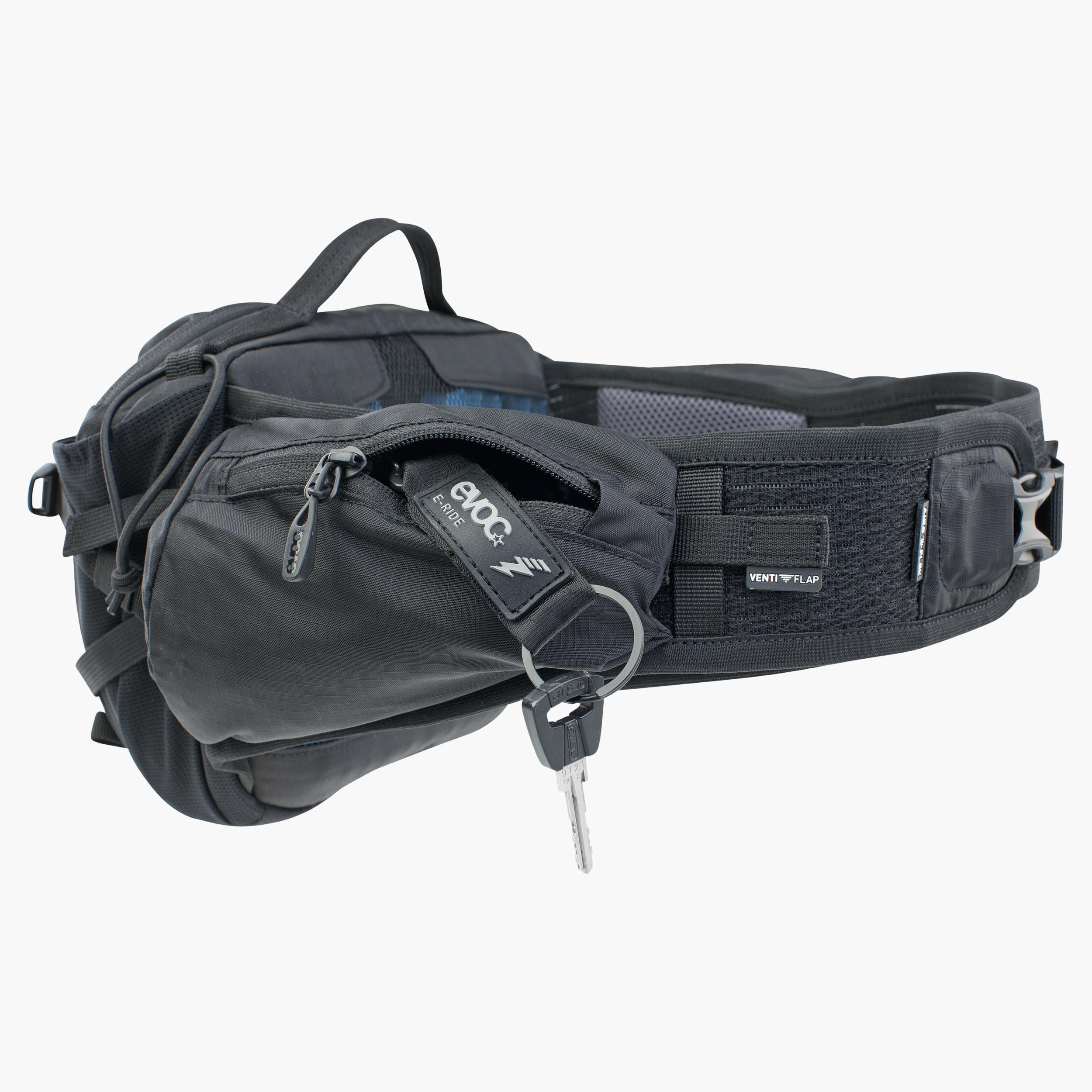 HIP PACK PRO E-RIDE 3 - Ventilated high-tech hip bag specifically designed for E-MTB tours