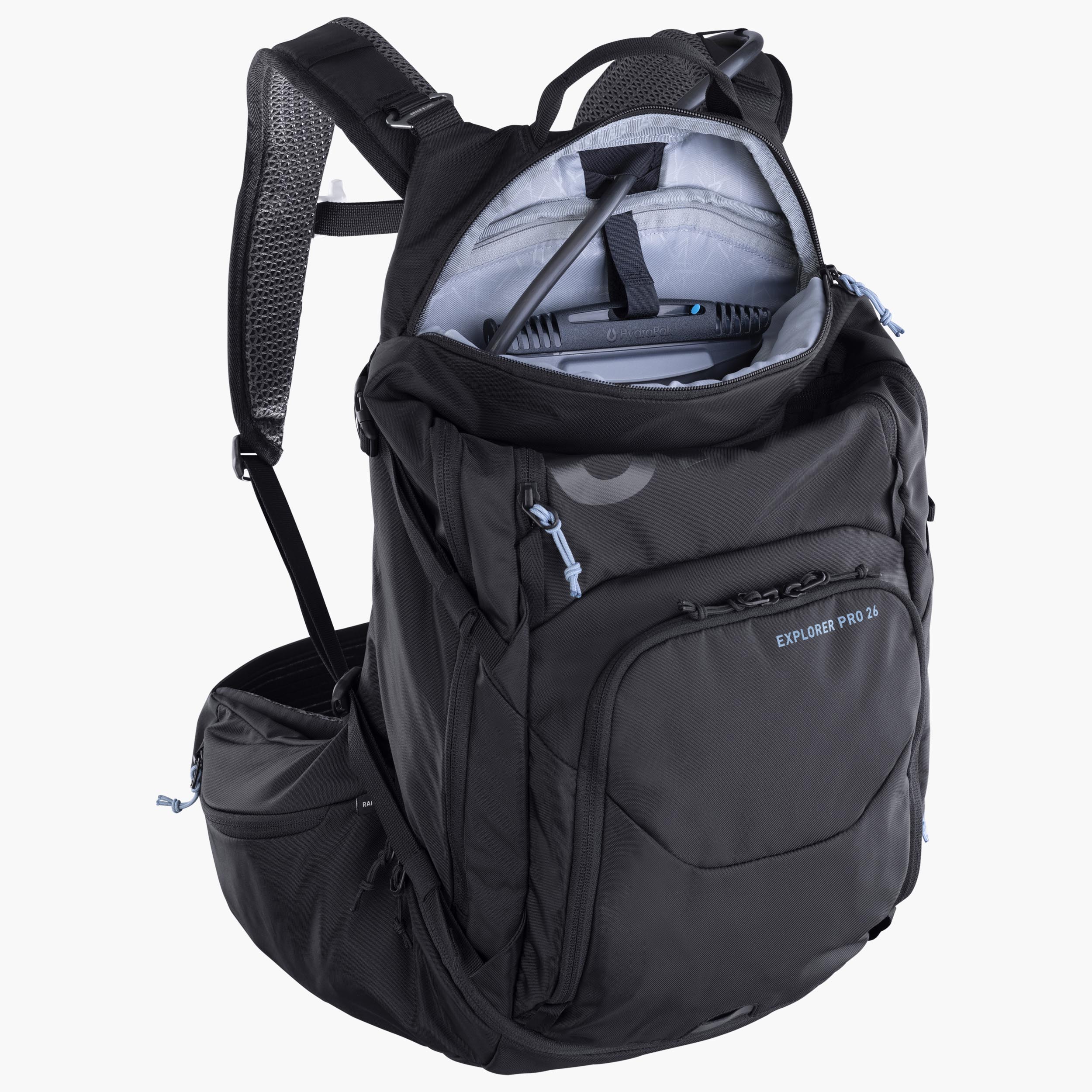 EXPLORER PRO 26 - Fully equipped MTB Transalp backpack with optimal ventilation