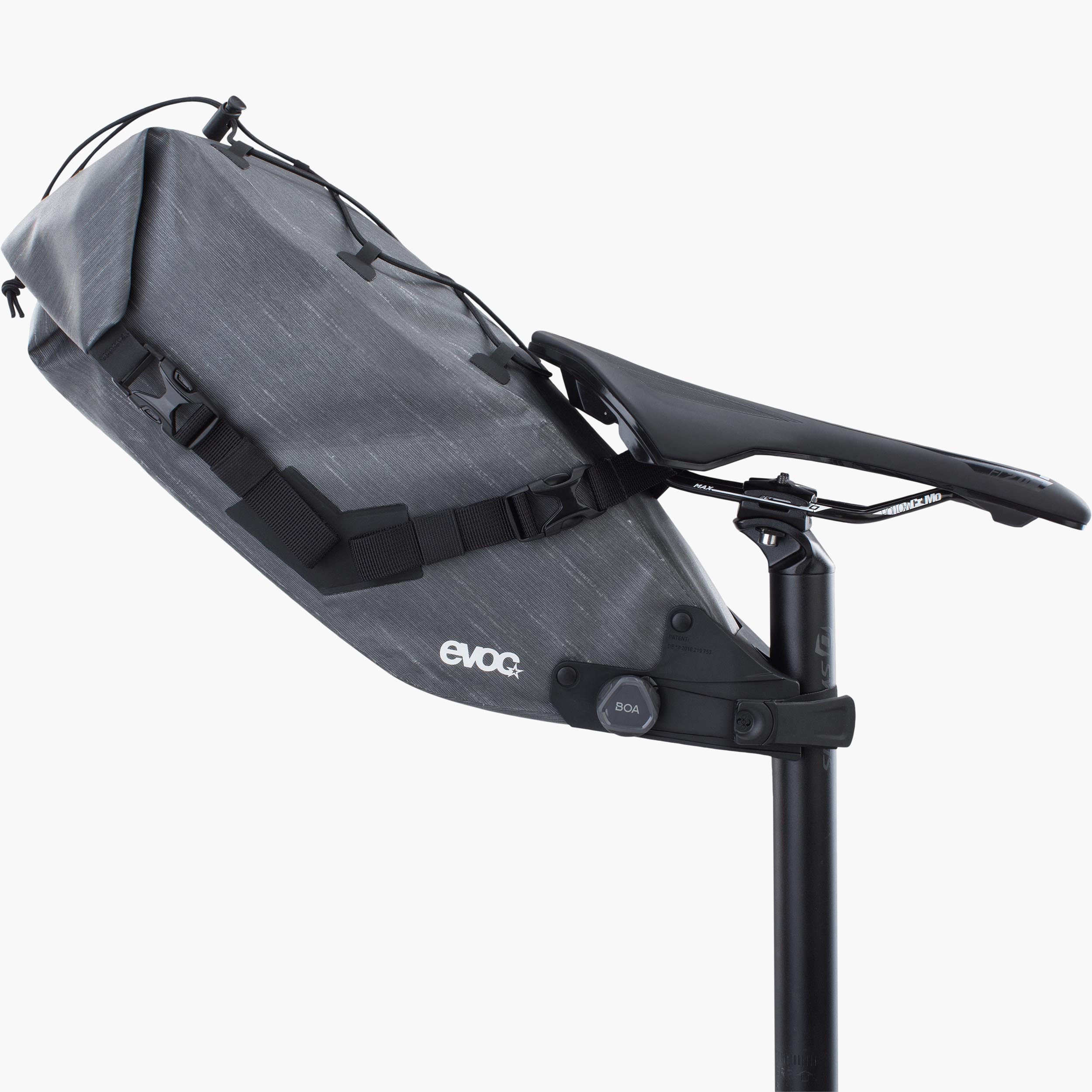 SEAT PACK BOA WP 6 - Fully waterproof saddle bag with adjustable volume