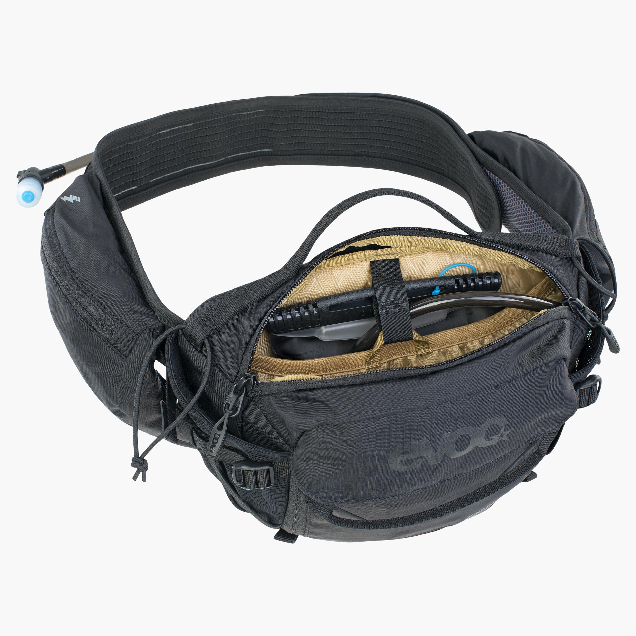 HIP PACK PRO E-RIDE 3 - Ventilated high-tech hip bag specifically designed for E-MTB tours