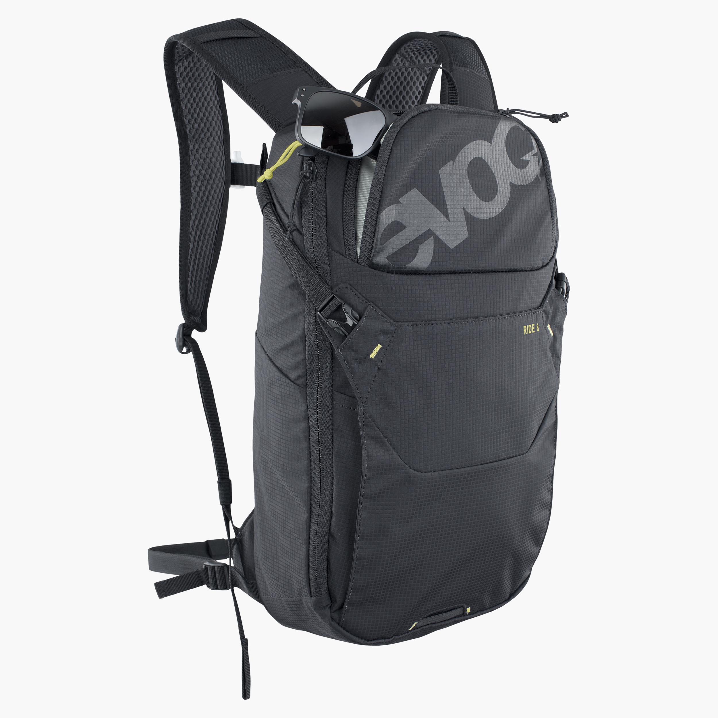 RIDE 8 + HYDRATION BLADDER 2 - Gut belüfteter Allround-Rucksack inklusive Trinkblase