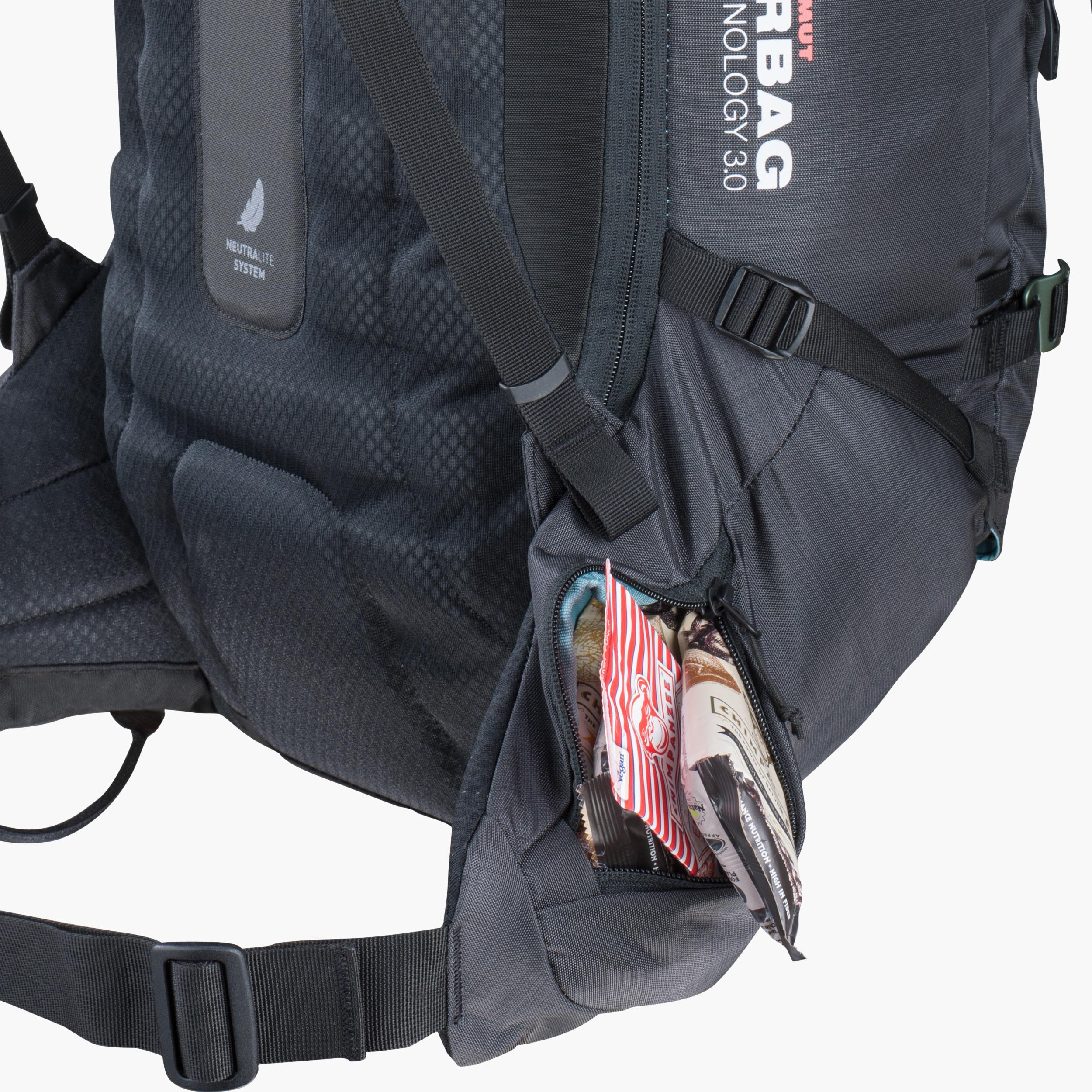 LINE R.A.S. 30 - Comfortable freeride backpack compatible with MAMMUT R.A.S. avalanche airbag