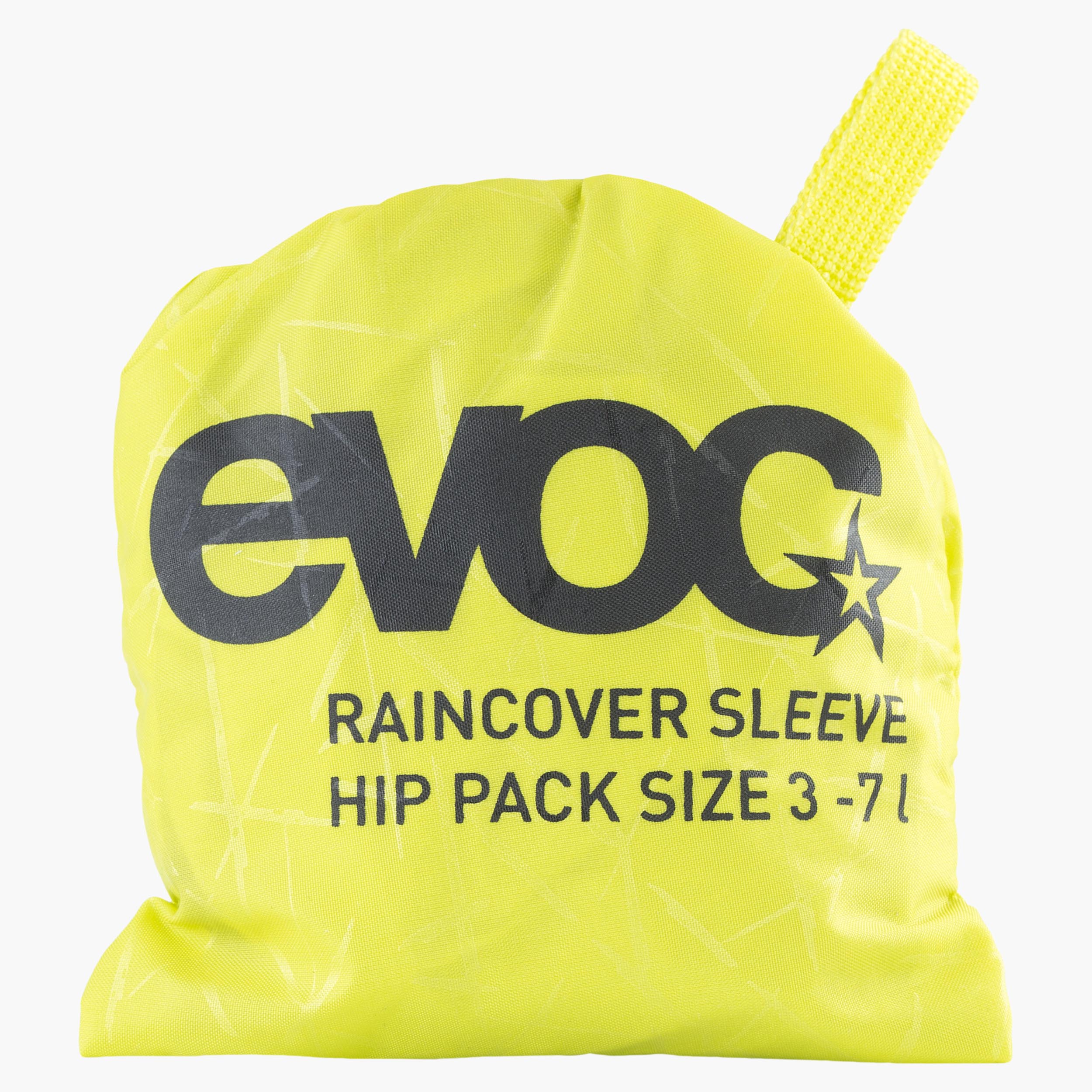 RAINCOVER SLEEVE HIP PACK - Regenhülle mit reflektierendem Logo für optimalen Schutz des Hauptfachs der Hüfttasche