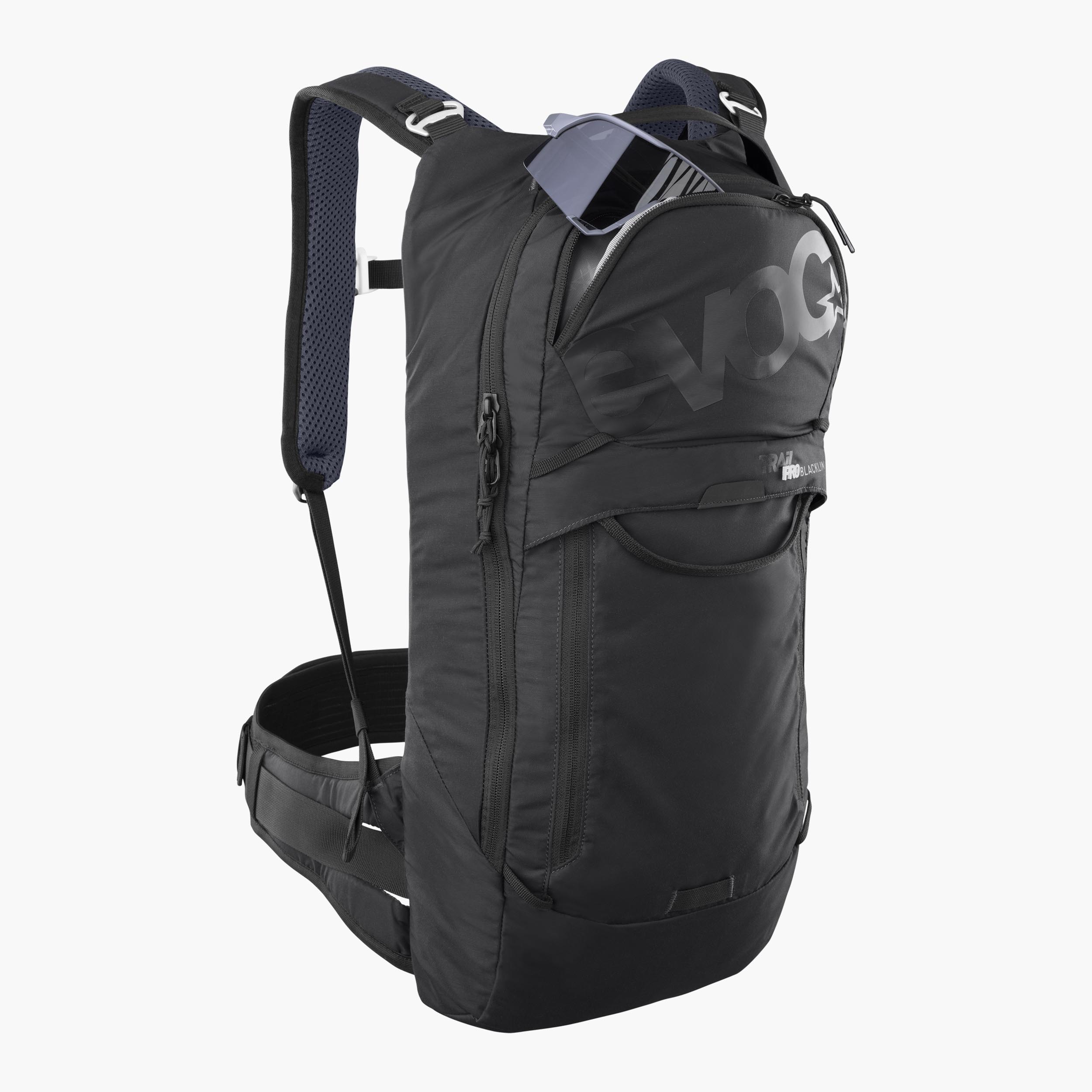 TRAIL PRO BLACKLINE 10 - Very compact mountain bike protector backpack for ambitious trail riding