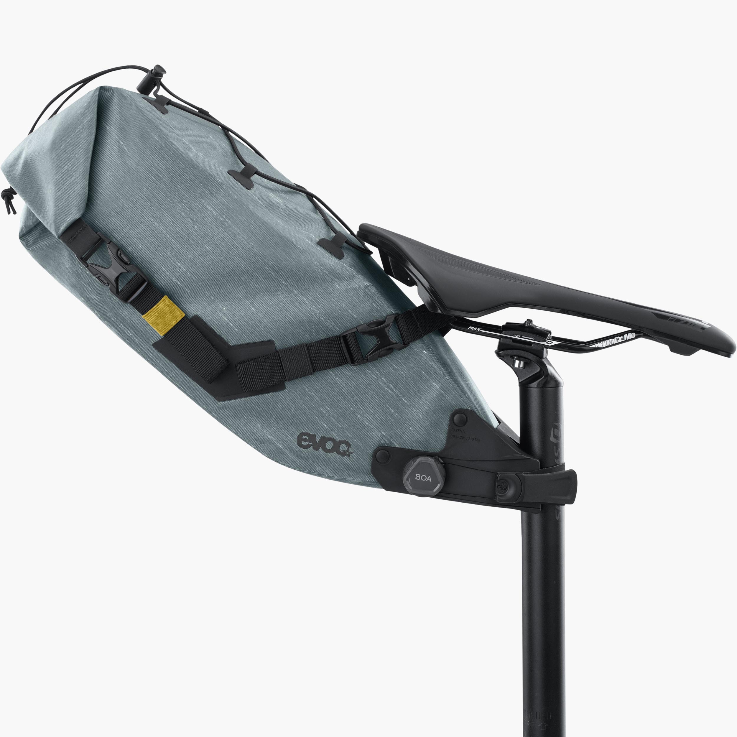 SEAT PACK BOA WP 6 - Fully waterproof saddle bag with adjustable volume