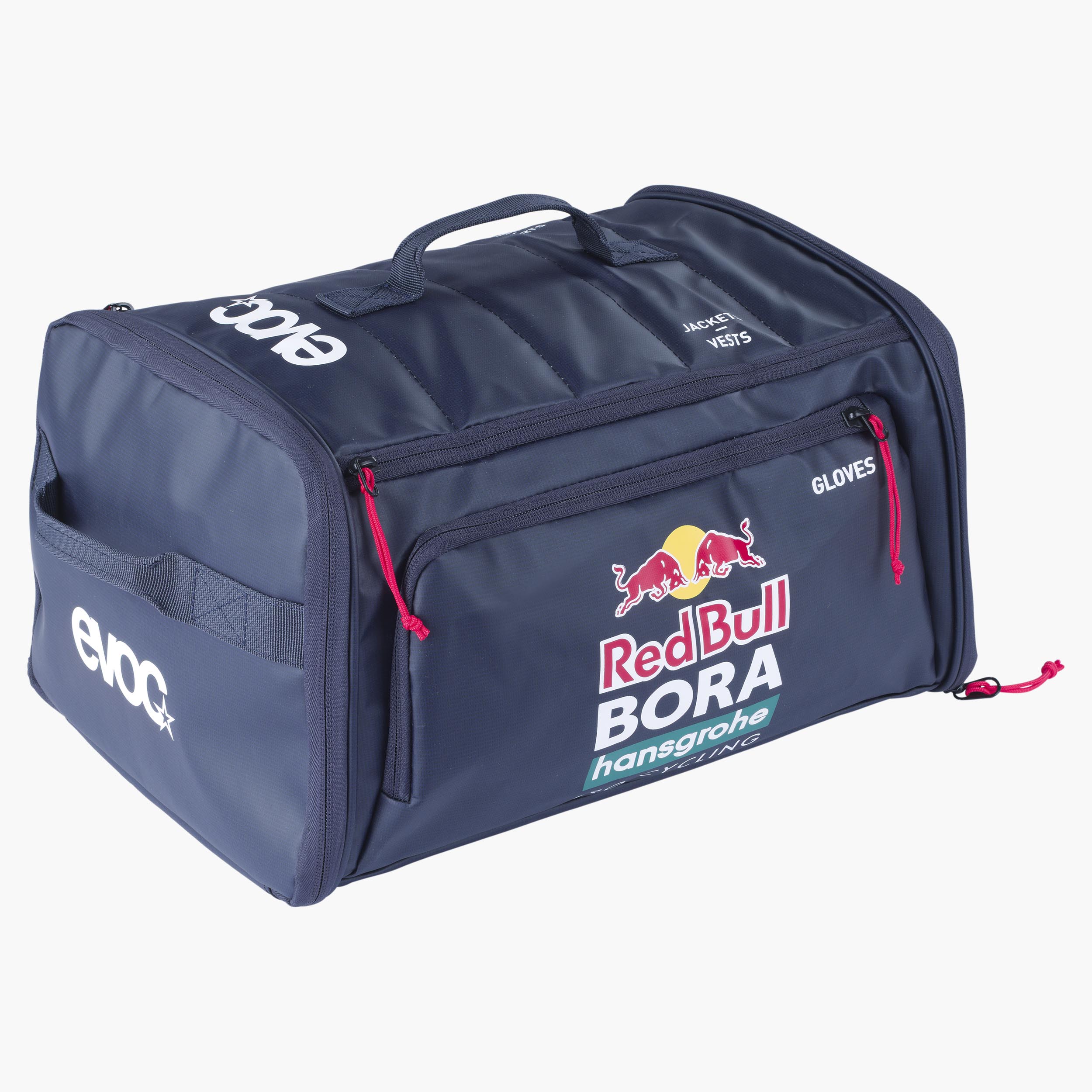 RAIN BAG - Red Bull - BORA - hansgrohe  - Tasche, perfekt organisiert und entwickelt, um den Bedürfnissen des Red Bull - BORA - hansgrohe WorldTour-Radsportteams gerecht zu werden, bereit für jedes Wetter