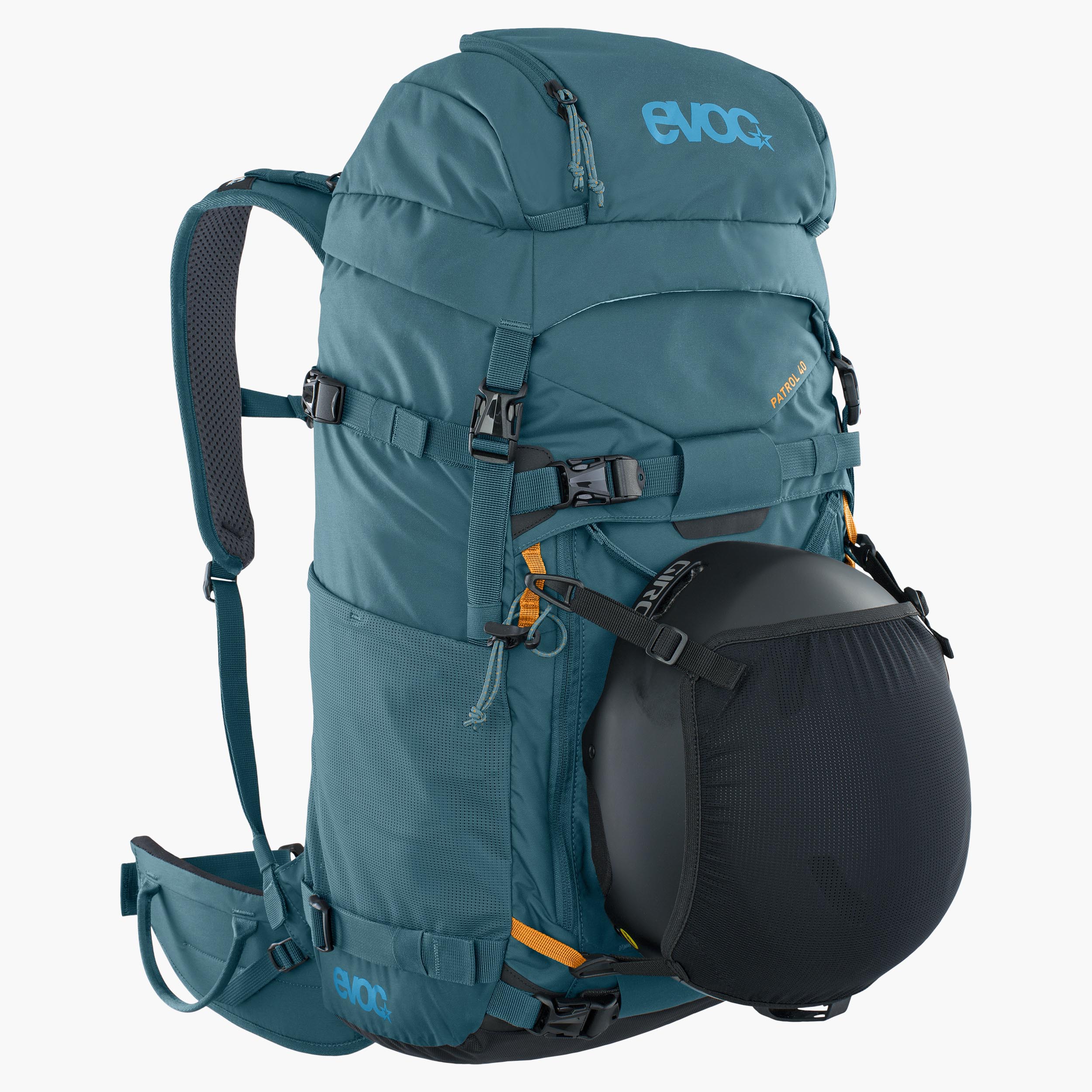 PATROL 40 - Comfortable 40l ski touring backpack with access via the top and side