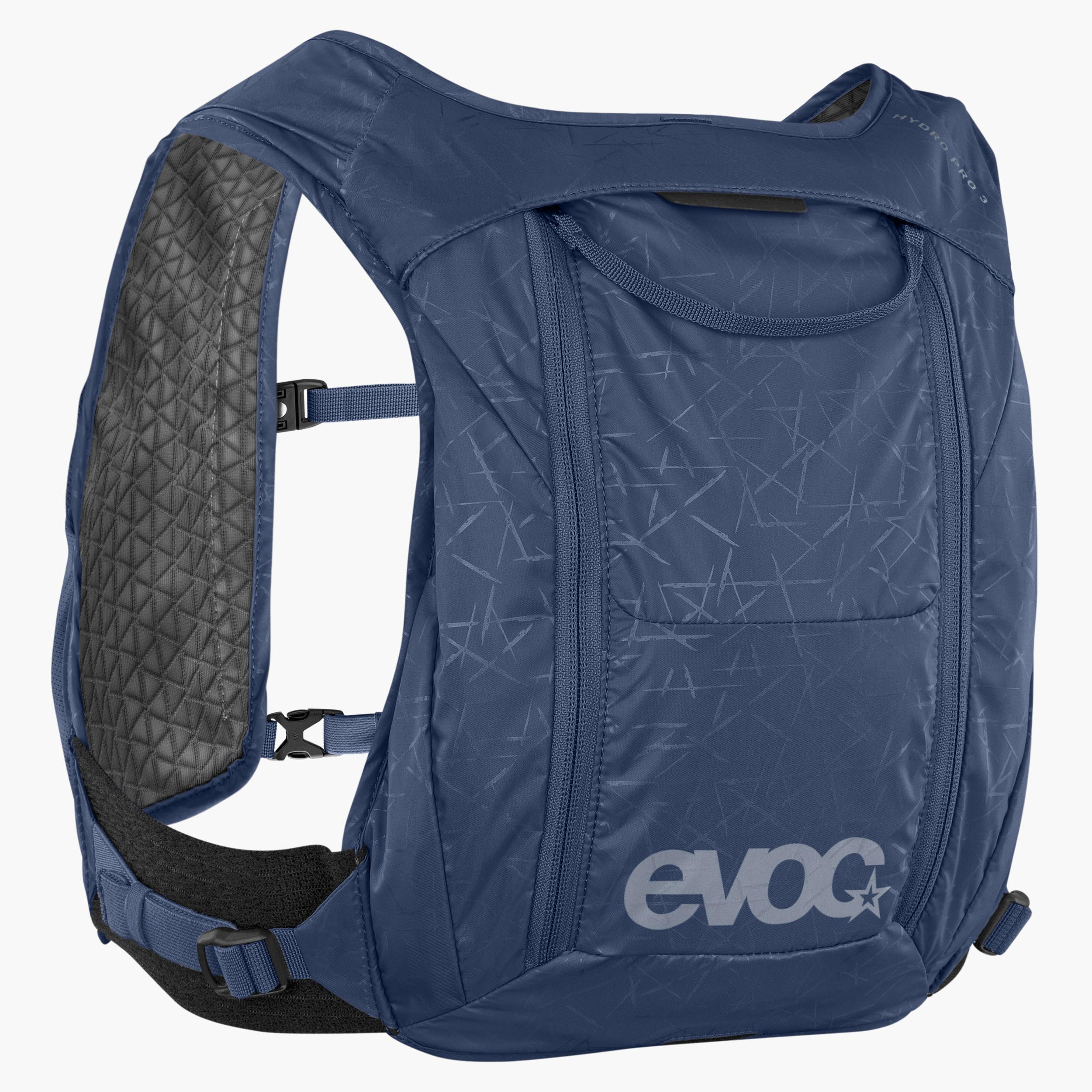 HYDRO PRO 3 + HYDRATION BLADDER 1,5 - Extra-light hydration backpack with provisions pocket including 1,5l hydration bladder