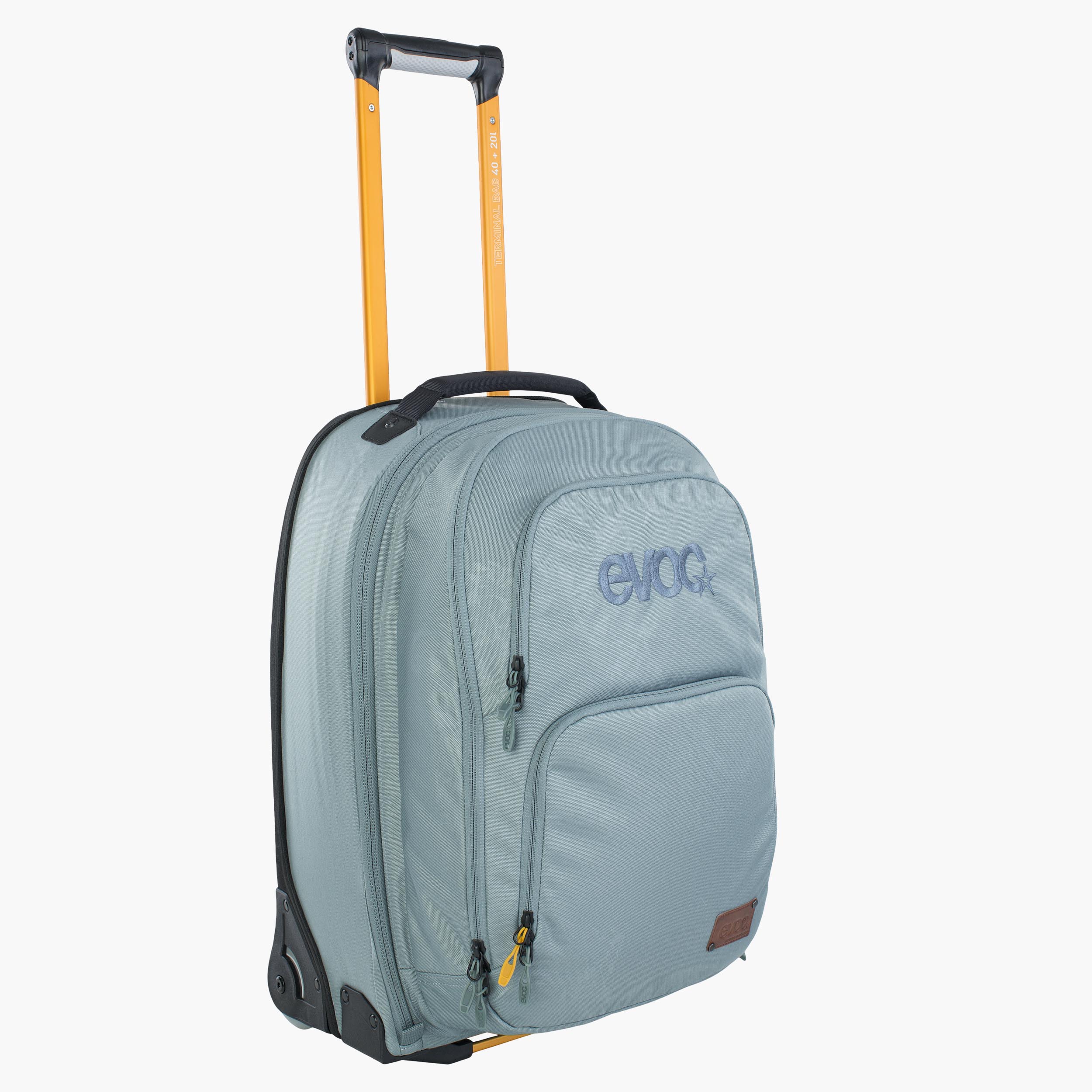 TERMINAL BAG 40+20 - Light, hand-luggage-sized trolley suitcase with integrated backpack