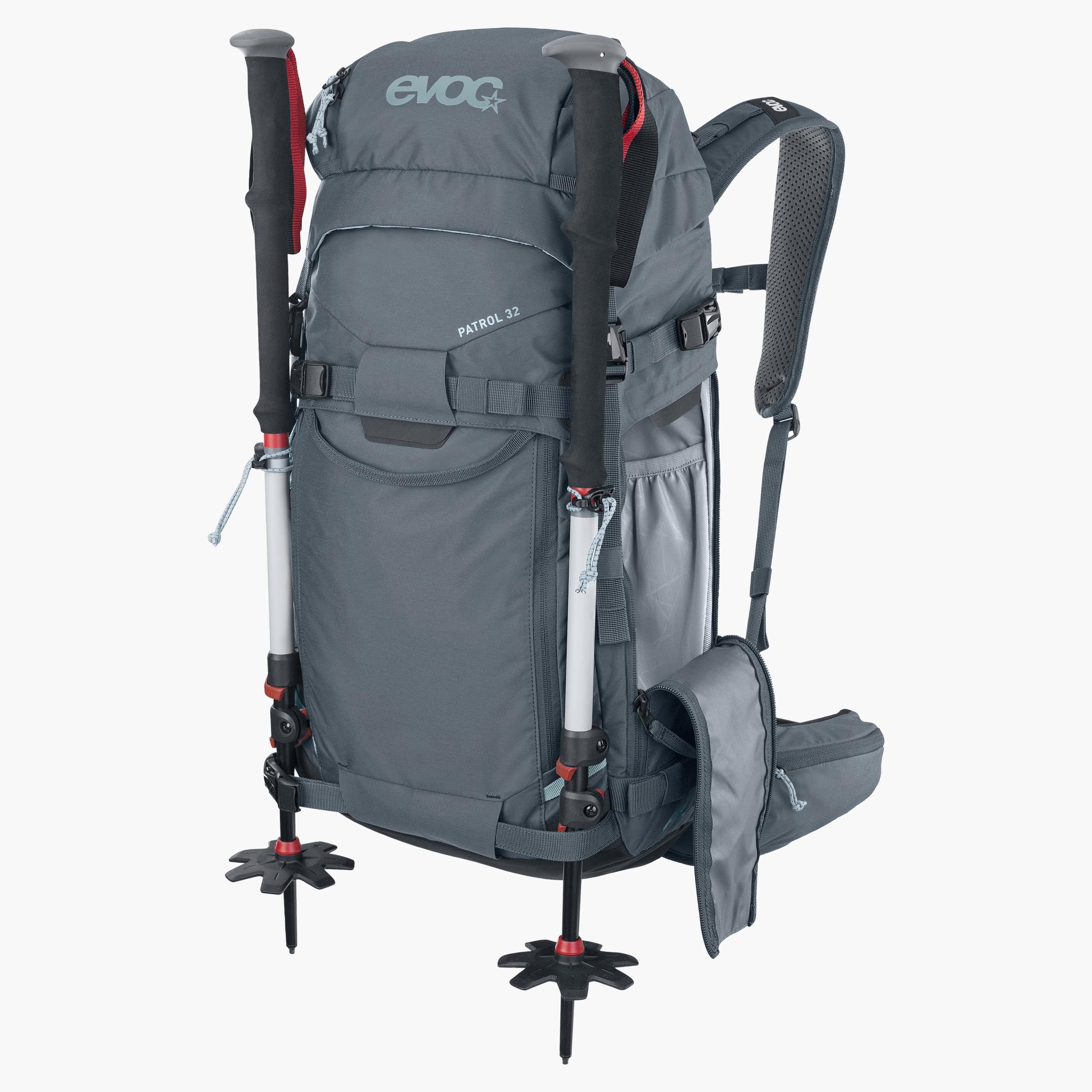 PATROL 32 - Comfortable 32l ski touring backpack with access via the top and side