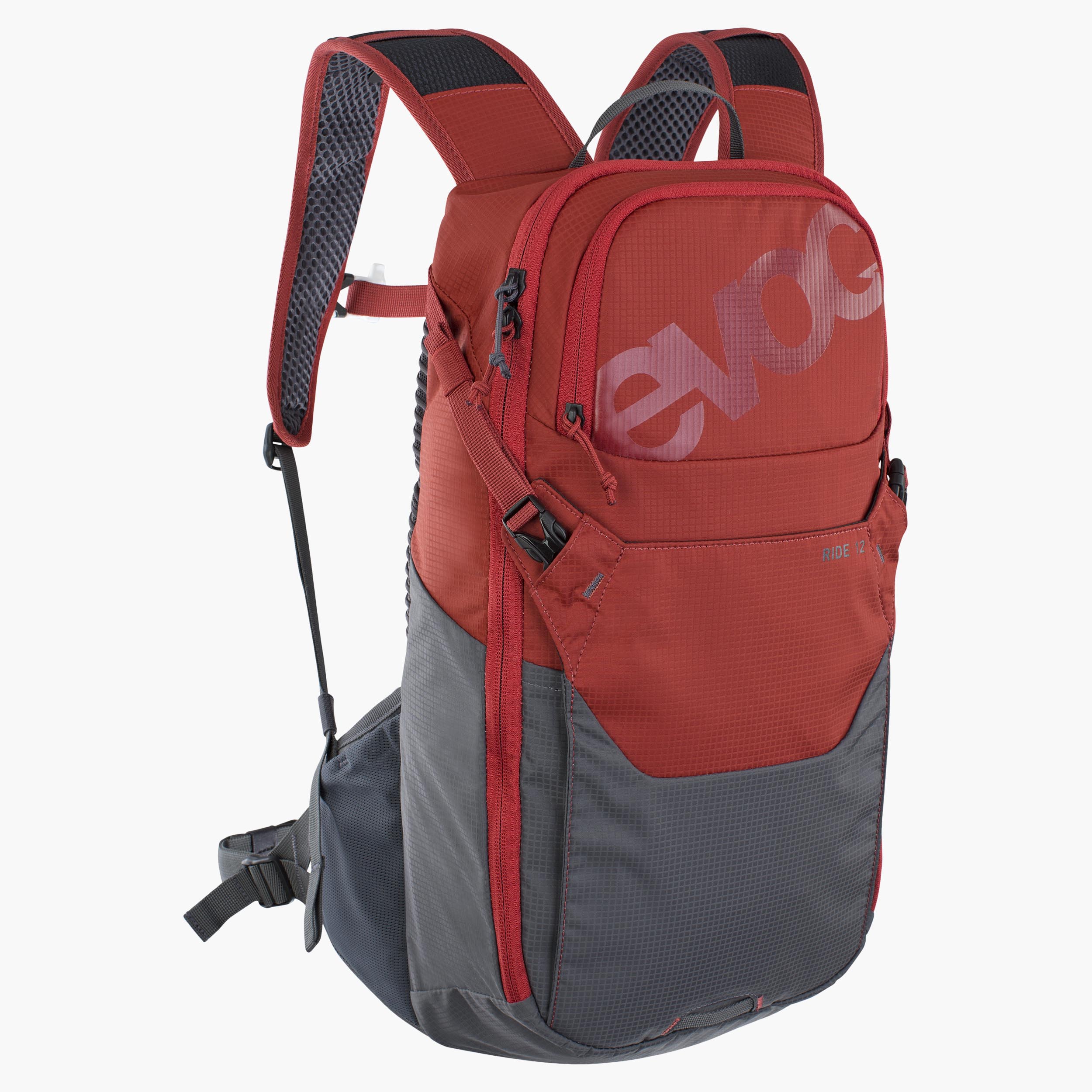 RIDE 12 + HYDRATION BLADDER 2 - Versatile backpack with perfect fit and comfortable space with hydration bladder 