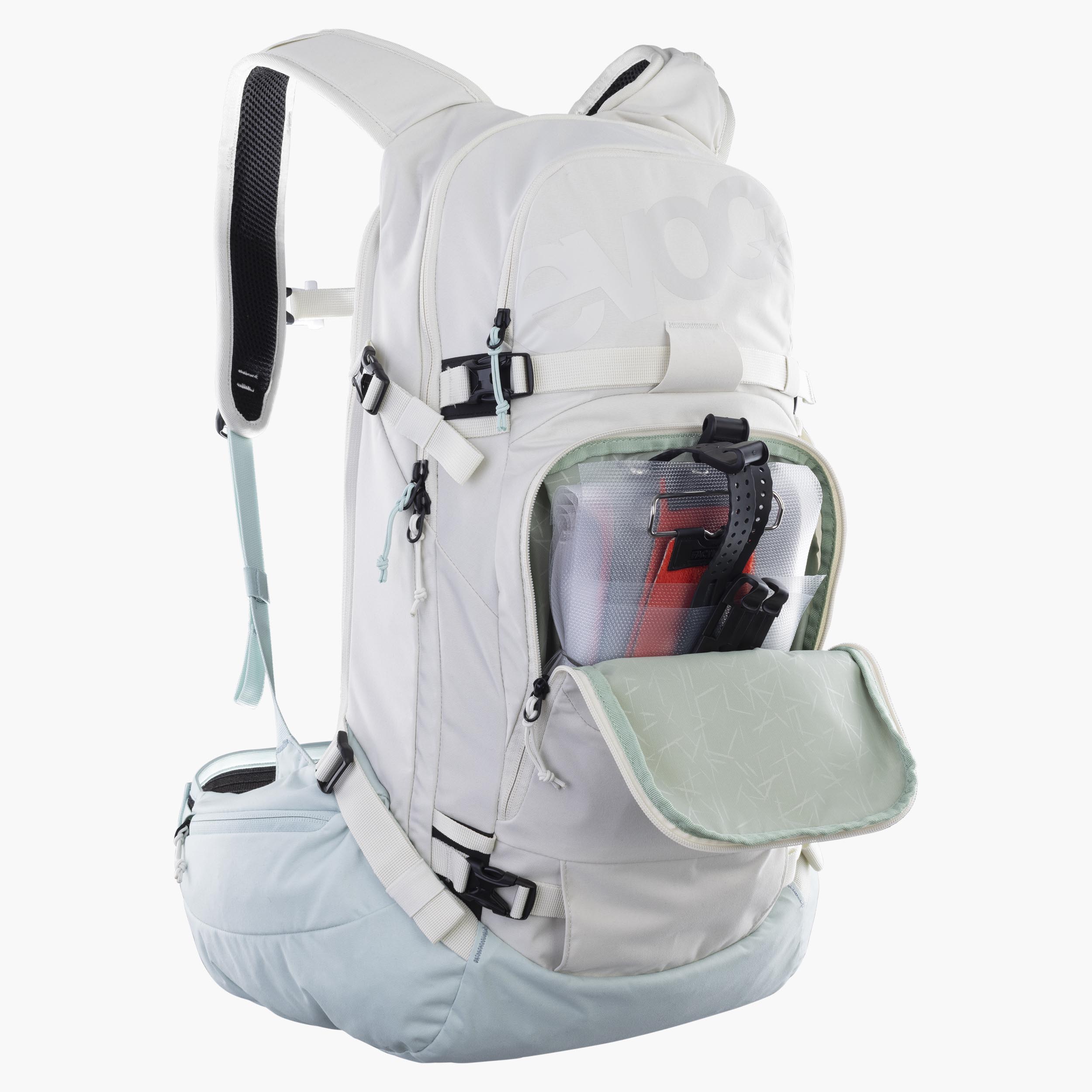 LINE PRO 20 - Kompakter Freeride- und Skitour-Rucksack mit Rückenprotektor und Fach für Lawinenausrüstung