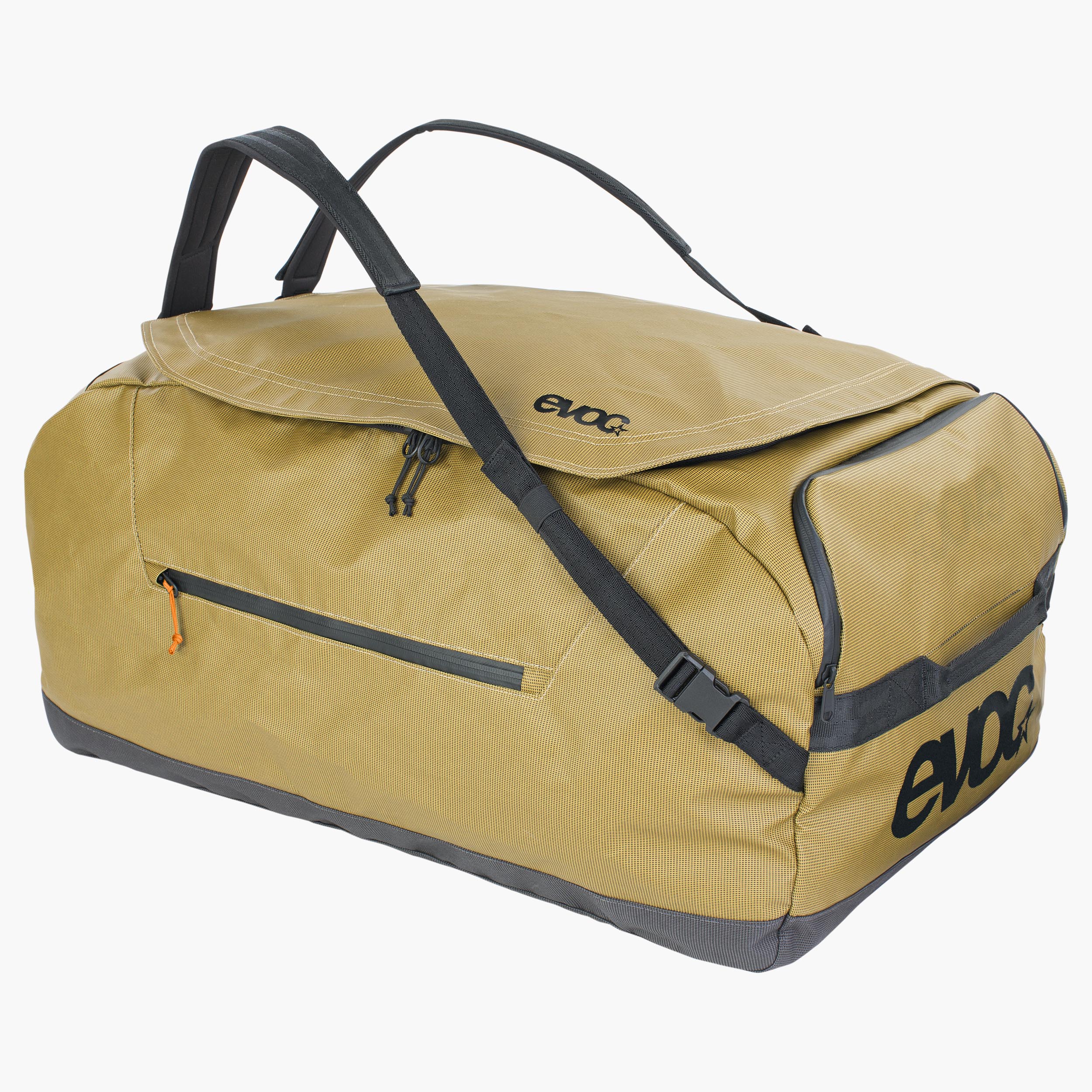 DUFFLE BAG 100 - Spacious, very robust and water-repellent travel bag with detachable backpack straps