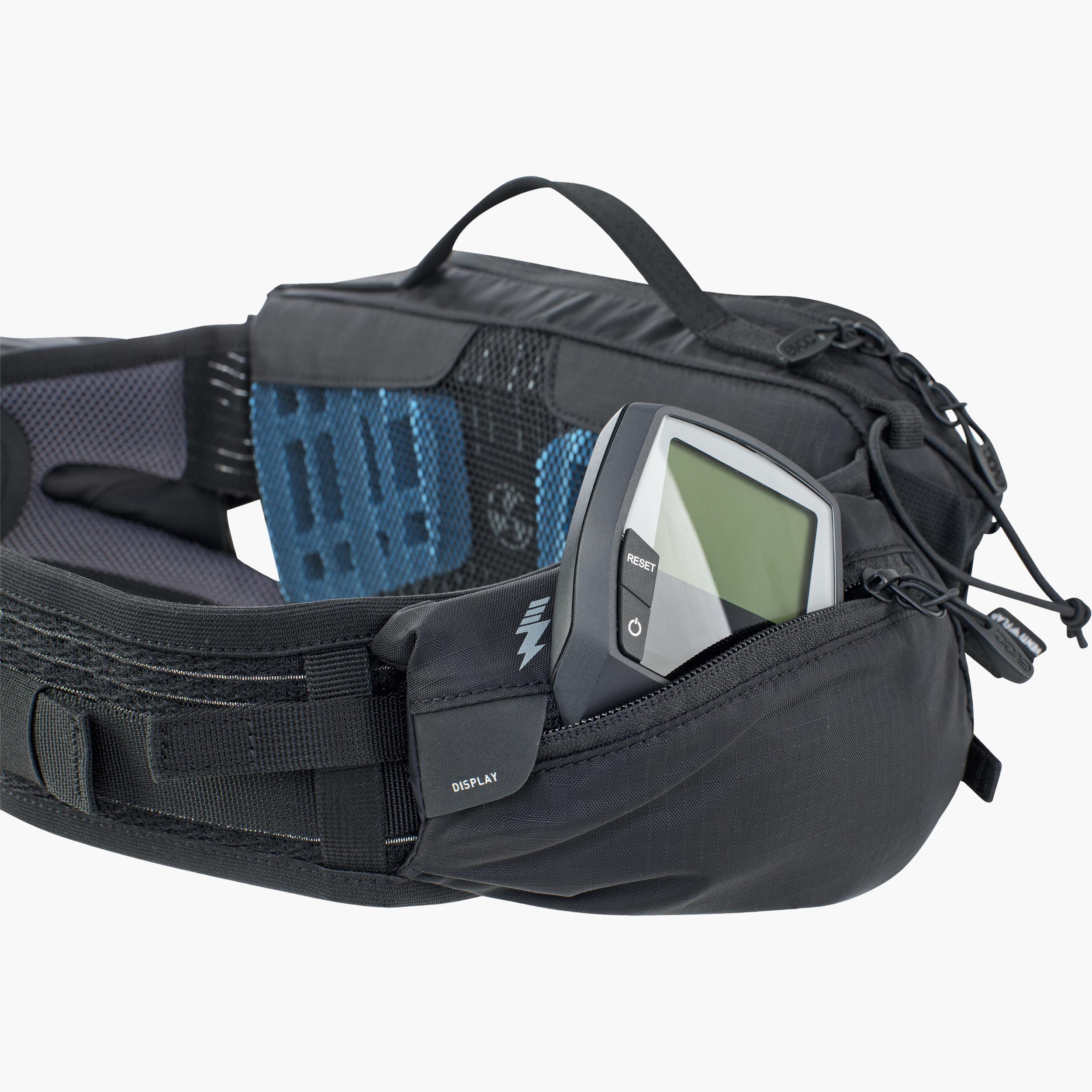 HIP PACK PRO E-RIDE 3 - Ventilated high-tech hip bag specifically designed for E-MTB tours