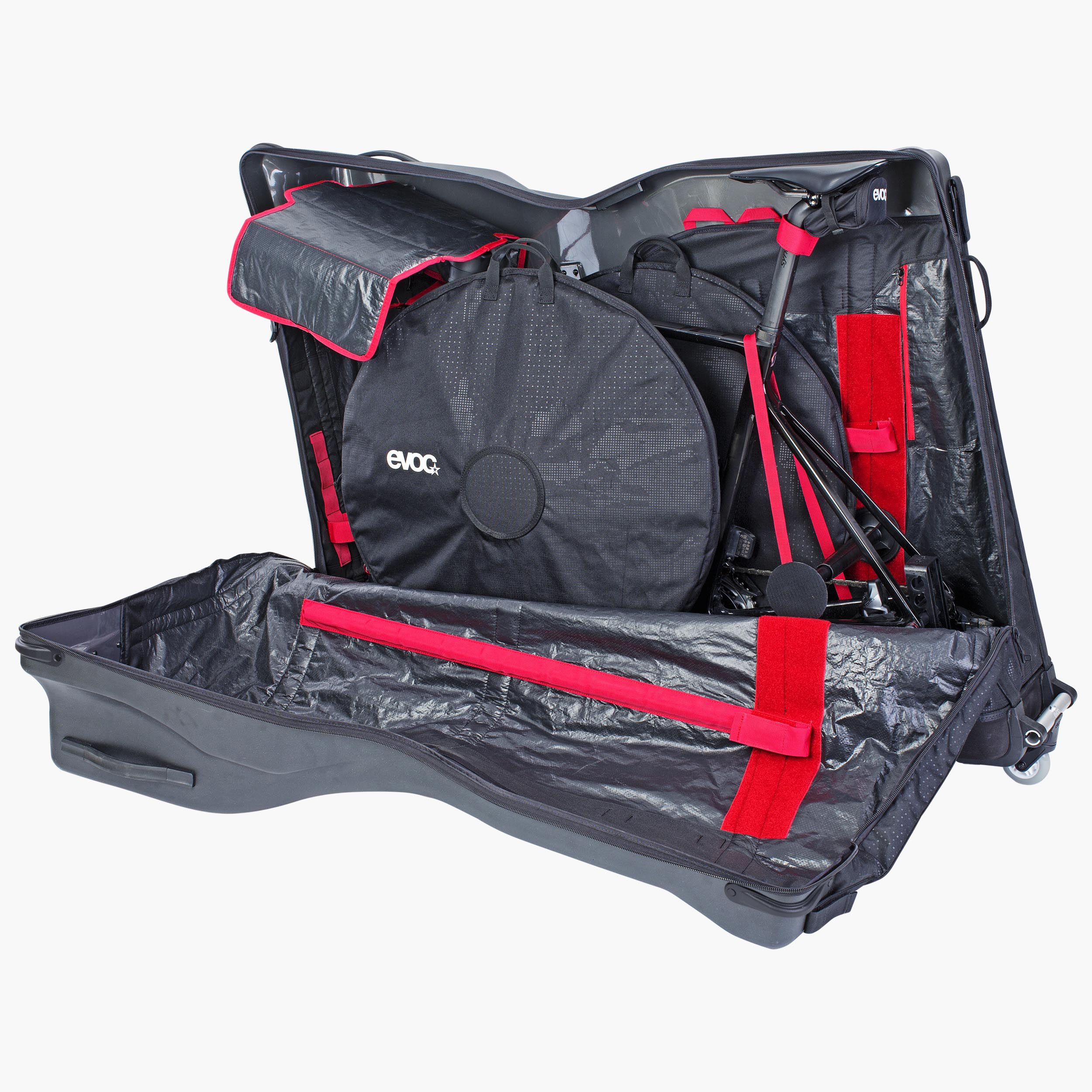 ROAD BIKE BAG PRO - Fahrrad-Transporttasche für das sichere und komfortable Verstauen von Renn- und Triathlonrädern