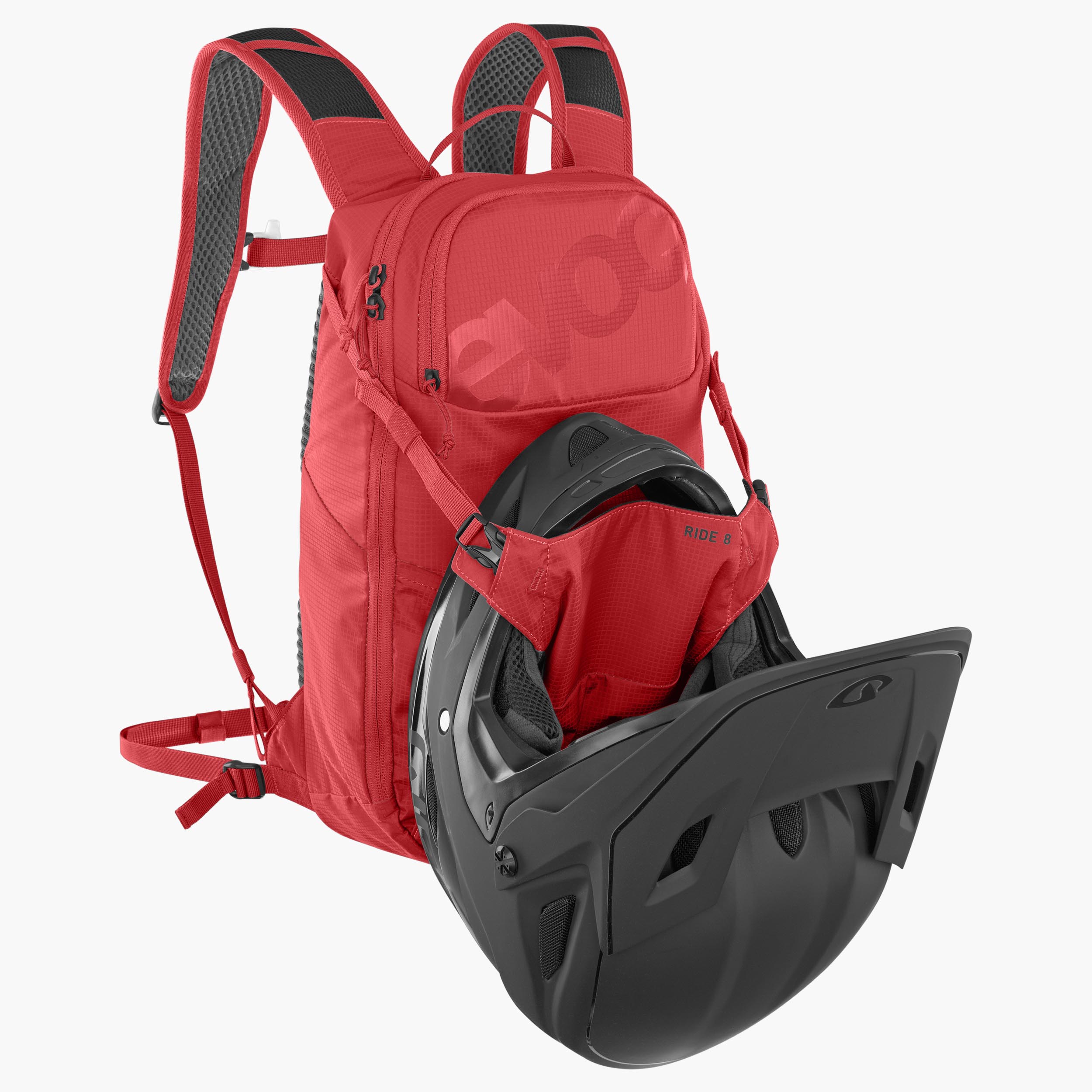 RIDE 8 + HYDRATION BLADDER 2 - Well-ventilated, allround backpack with hydration bladder included