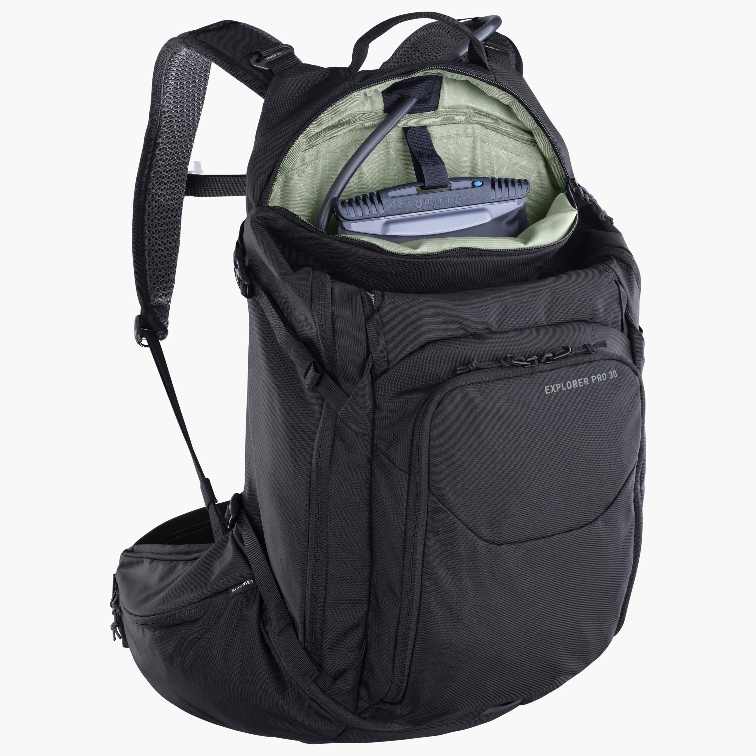 EXPLORER PRO 30 - Fully equipped MTB Transalp backpack with optimal ventilation