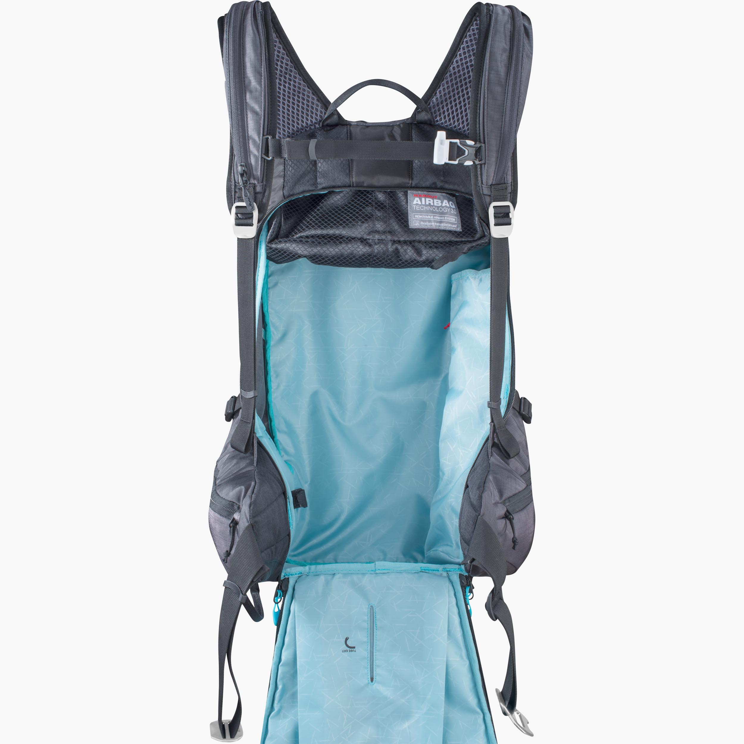 LINE R.A.S. 30 - Comfortable freeride backpack compatible with MAMMUT R.A.S. avalanche airbag