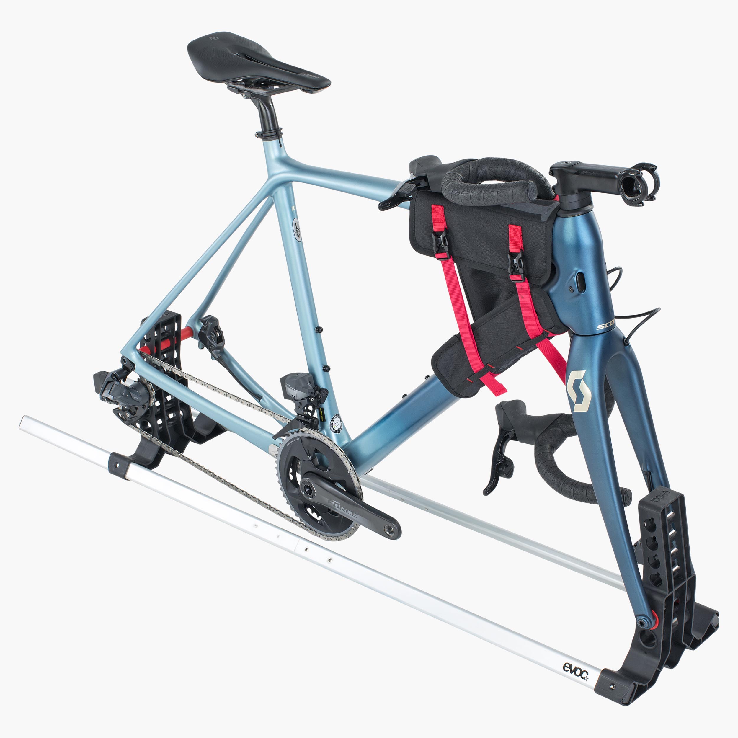 BIKE STAND PRO - Convenient bike stand for safely mounting in all EVOC bike bags