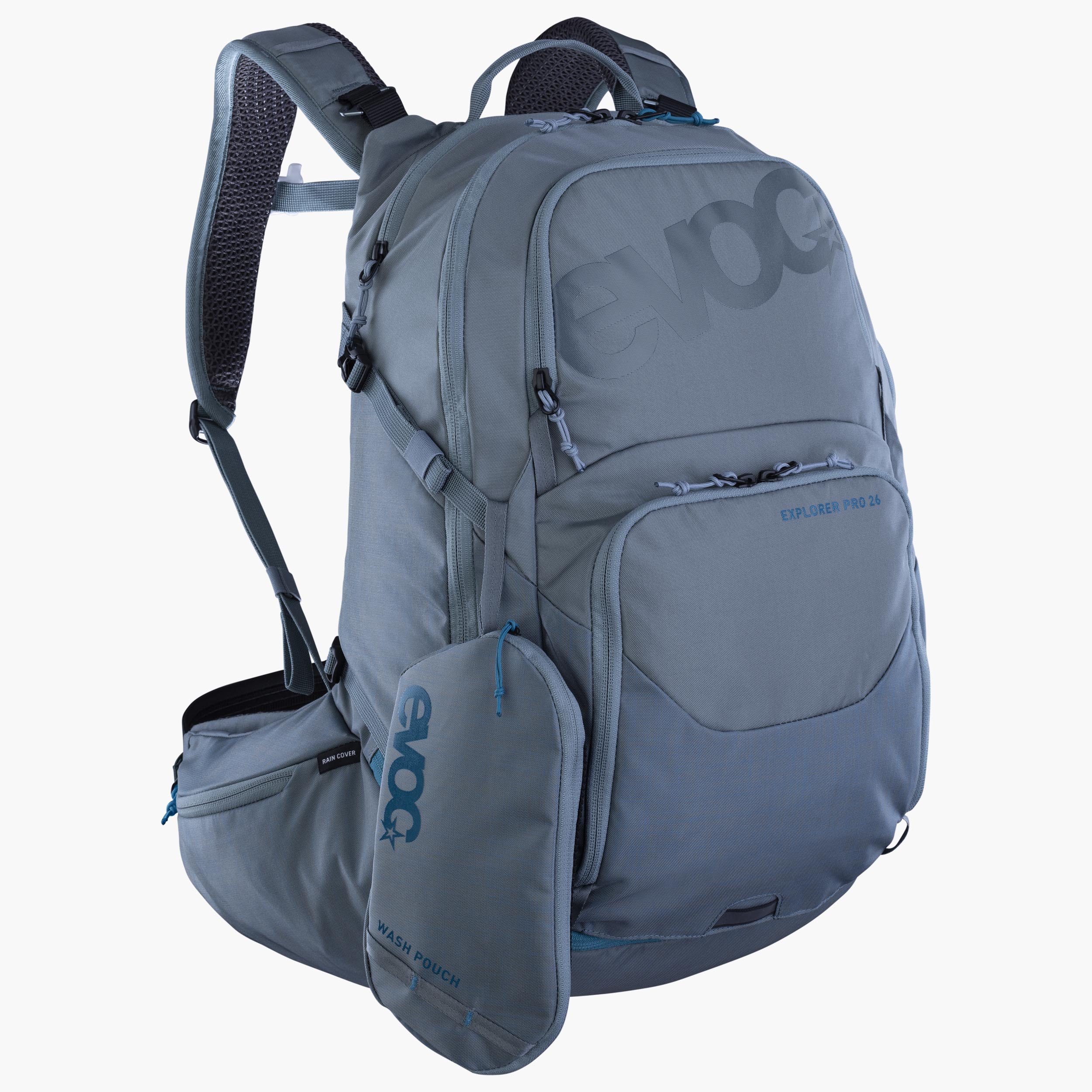 EXPLORER PRO 26 - Fully equipped MTB Transalp backpack with optimal ventilation