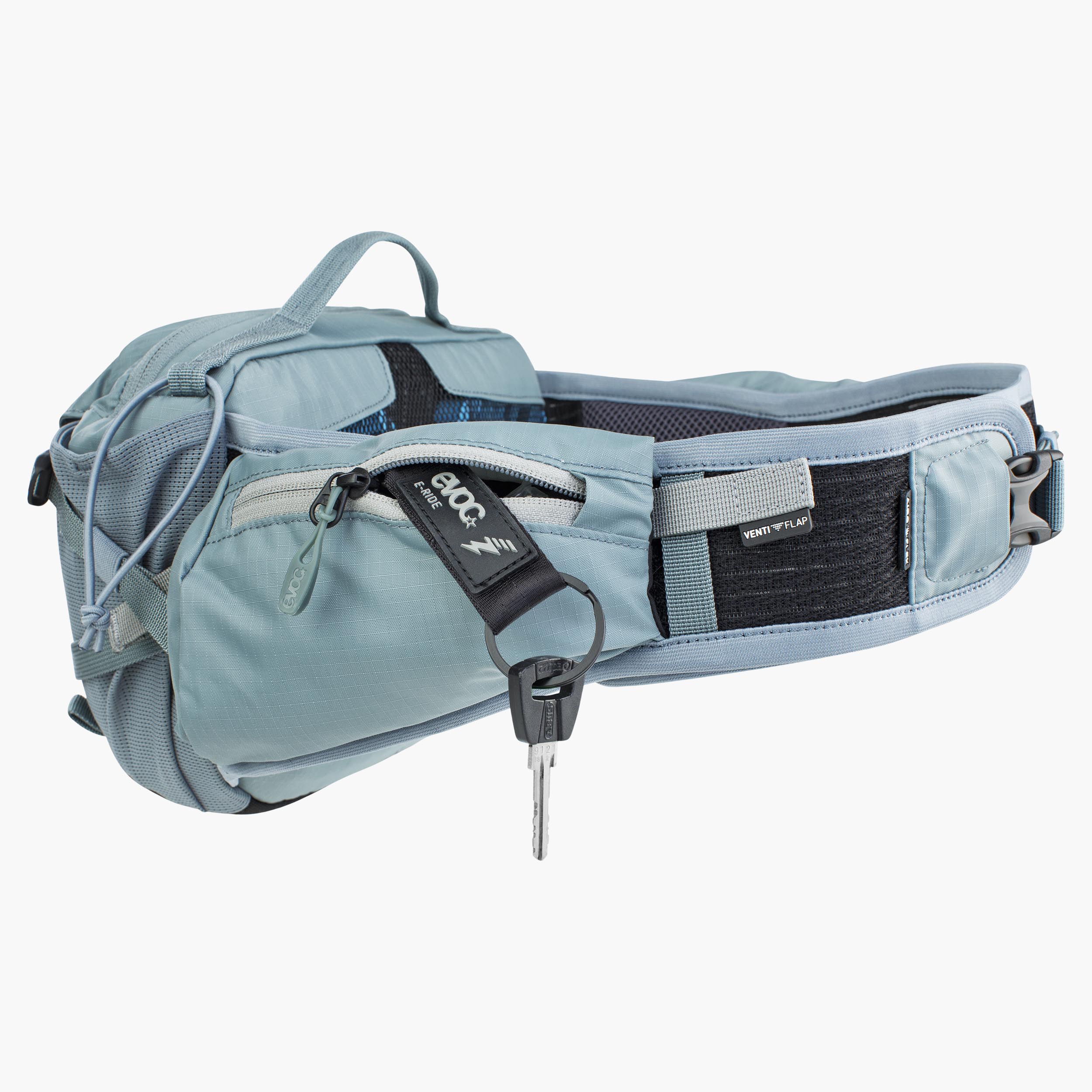 HIP PACK PRO E-RIDE 3 - Ventilated high-tech hip bag specifically designed for E-MTB tours