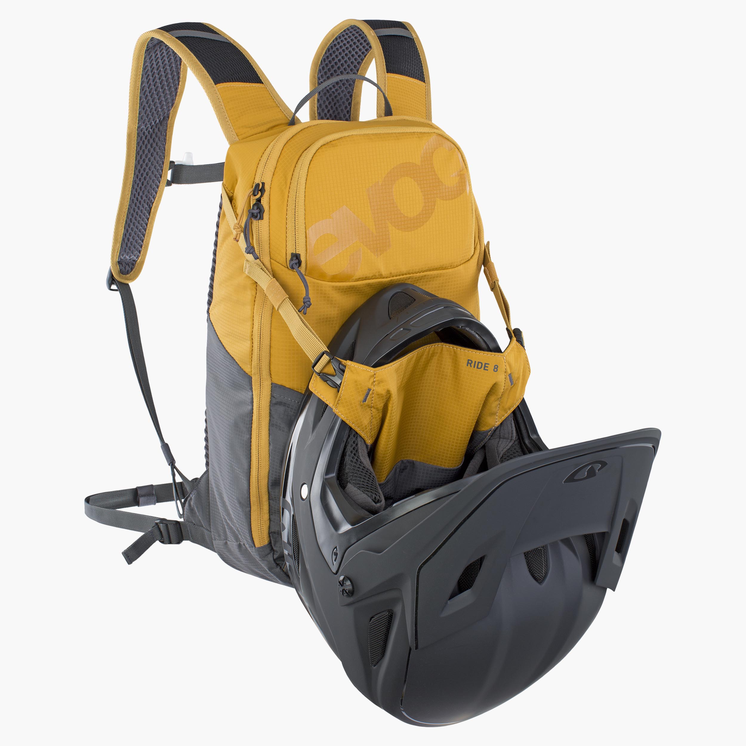 RIDE 8 + HYDRATION BLADDER 2 - Gut belüfteter Allround-Rucksack inklusive Trinkblase