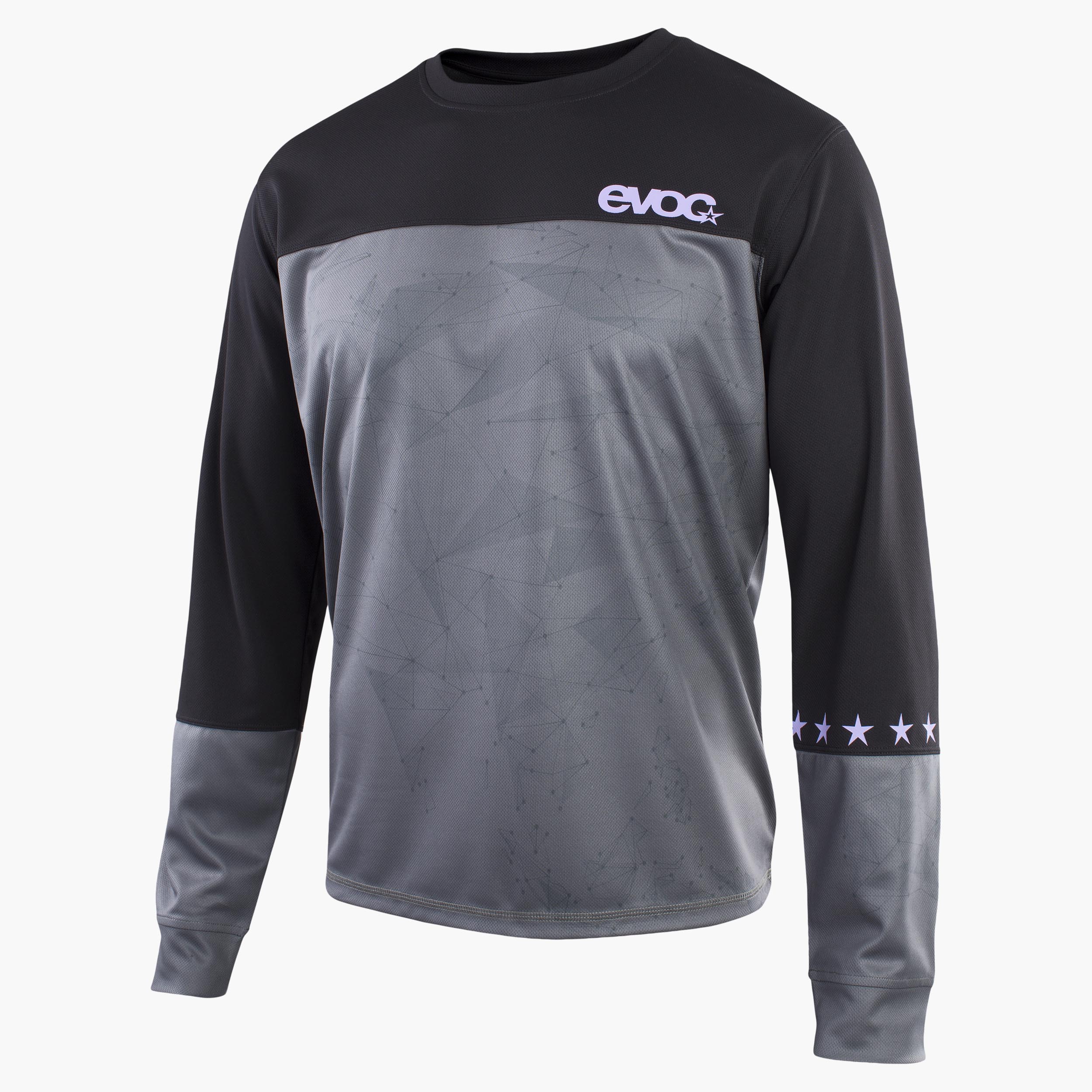 LONG SLEEVE JERSEY MEN - Quick-drying bike jersey in signature EVOC style