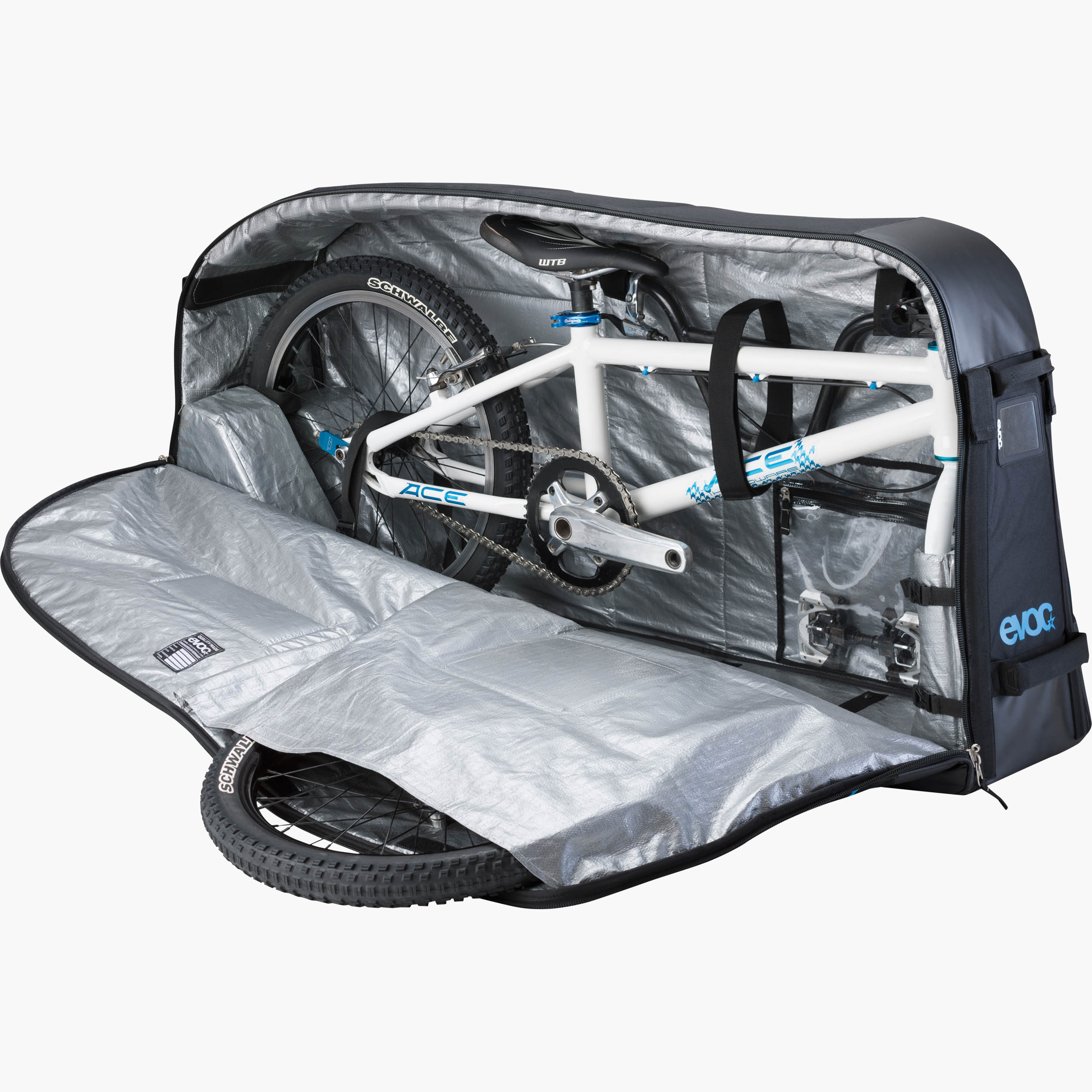 travel bag in bike
