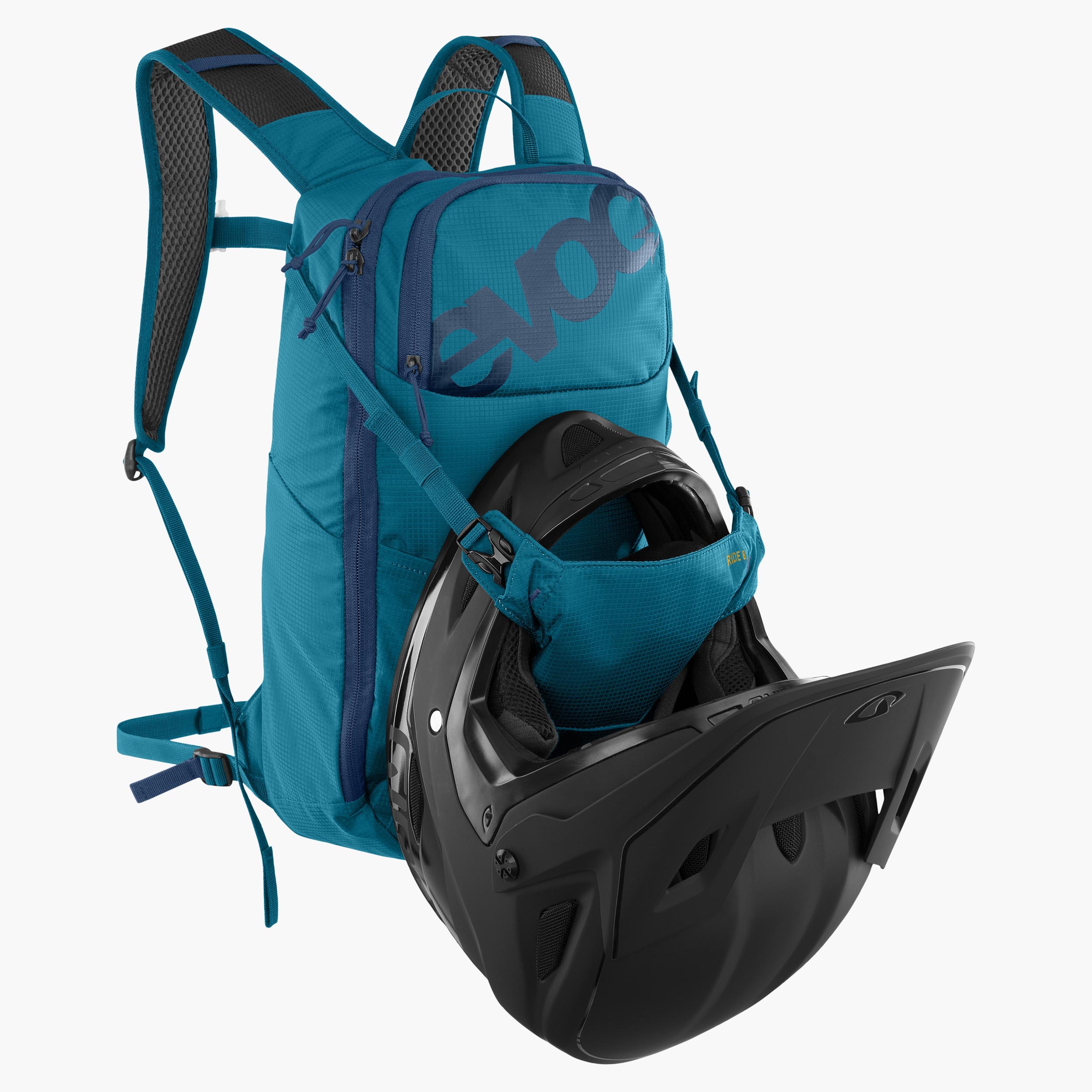 RIDE 8 + HYDRATION BLADDER 2 - Gut belüfteter Allround-Rucksack inklusive Trinkblase