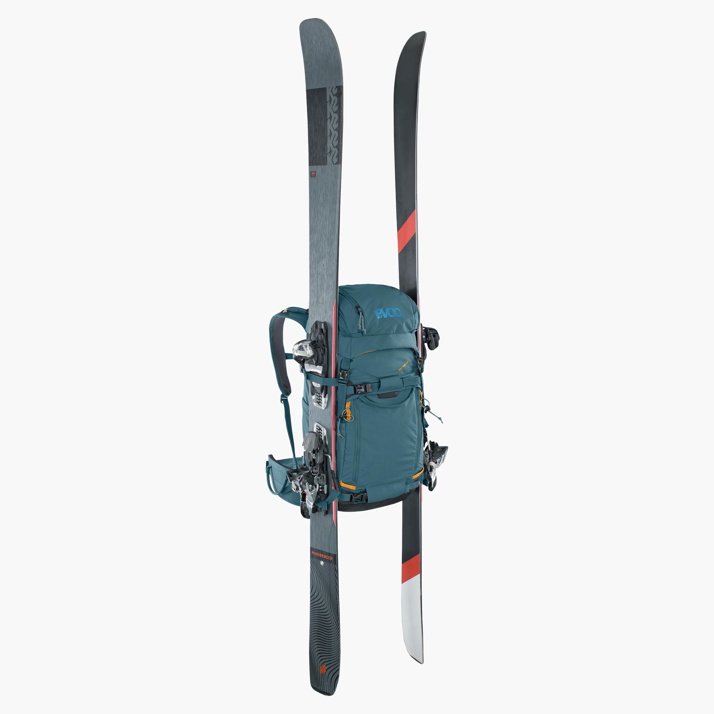 PATROL 40 - Comfortable 40l ski touring backpack with access via the top and side