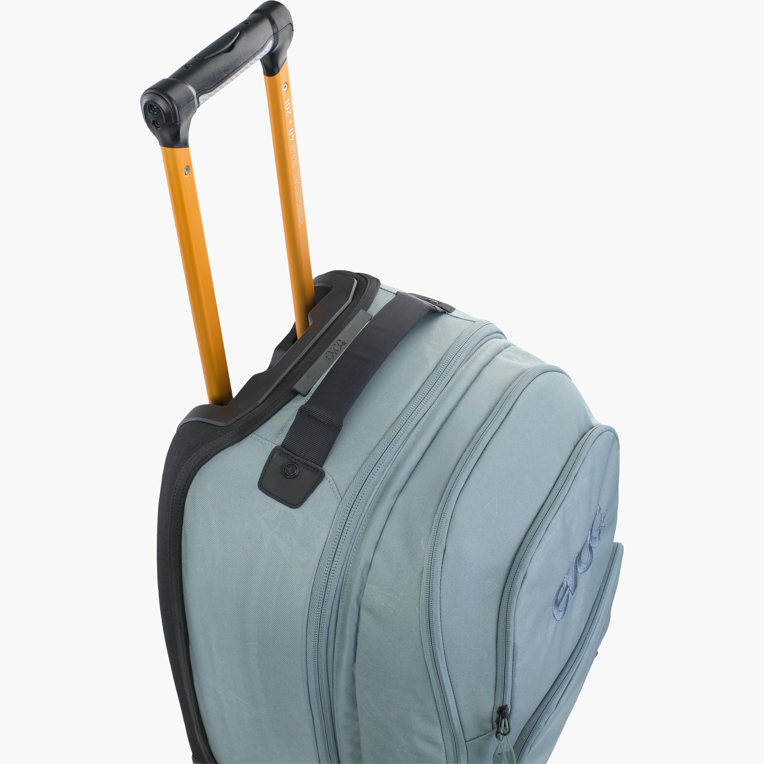 TERMINAL BAG 40+20 - Light, hand-luggage-sized trolley suitcase with integrated backpack