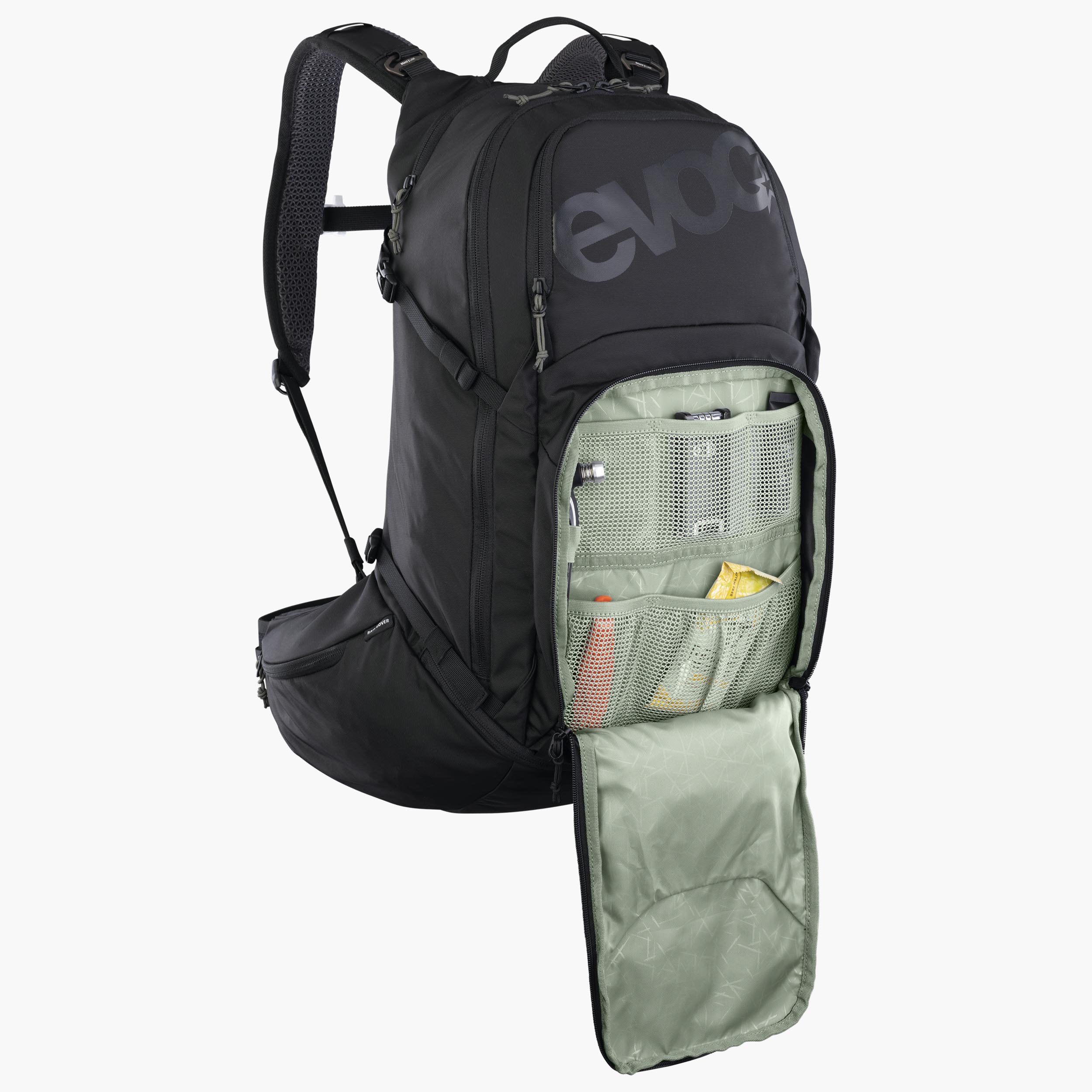 EXPLORER PRO 30 - Fully equipped MTB Transalp backpack with optimal ventilation