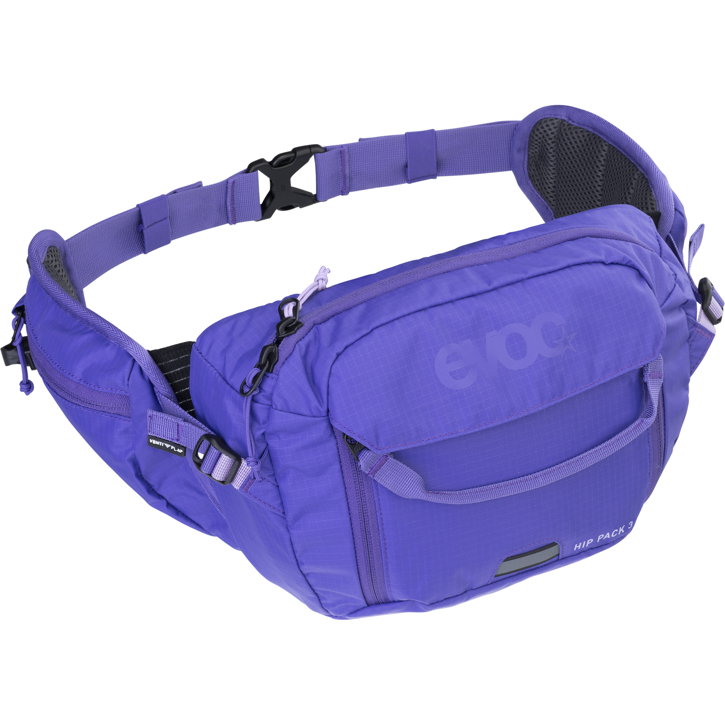 HIP PACK 3 - Well ventilated hip bag with top carrying comfort