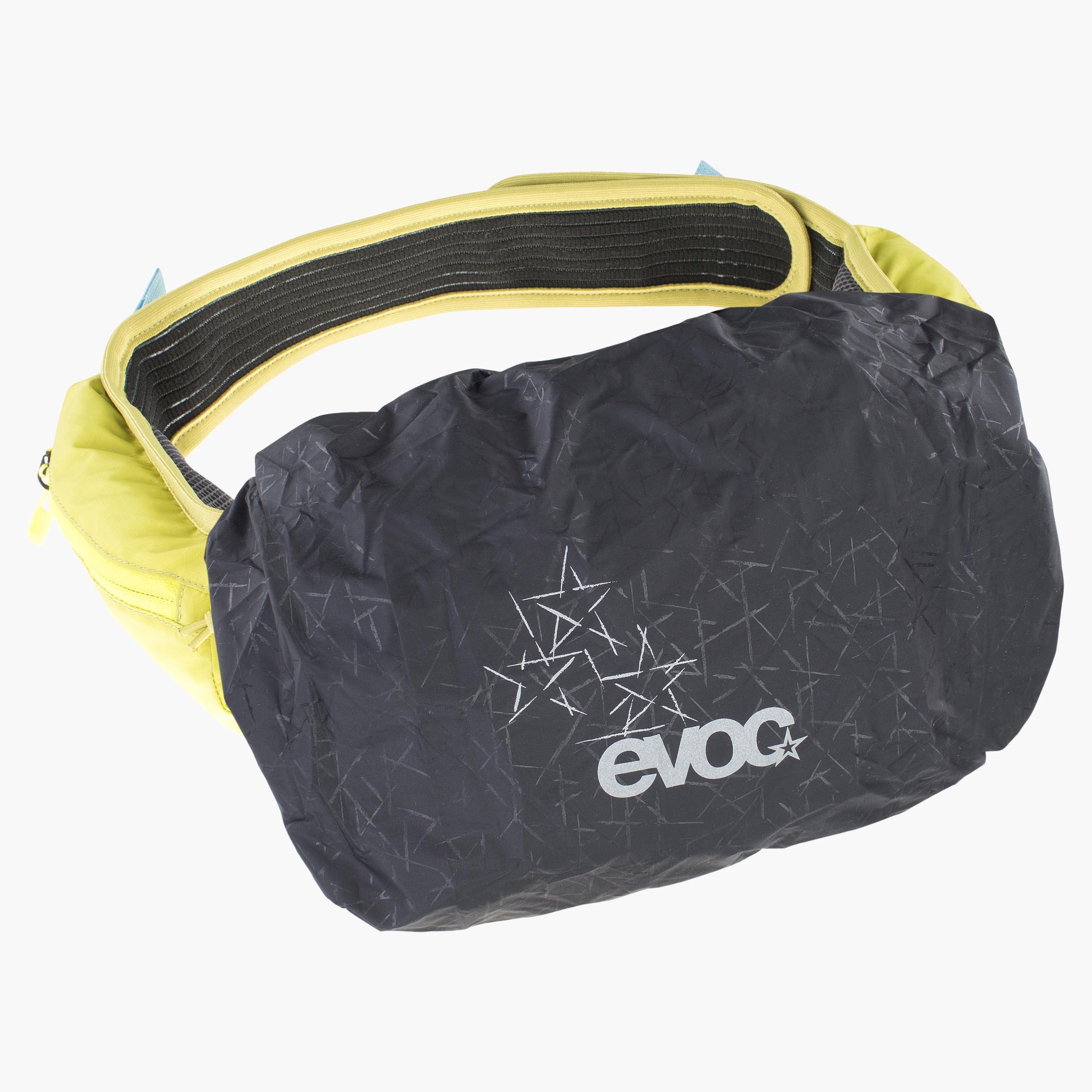 RAINCOVER SLEEVE HIP PACK - Regenhülle mit reflektierendem Logo für optimalen Schutz des Hauptfachs der Hüfttasche